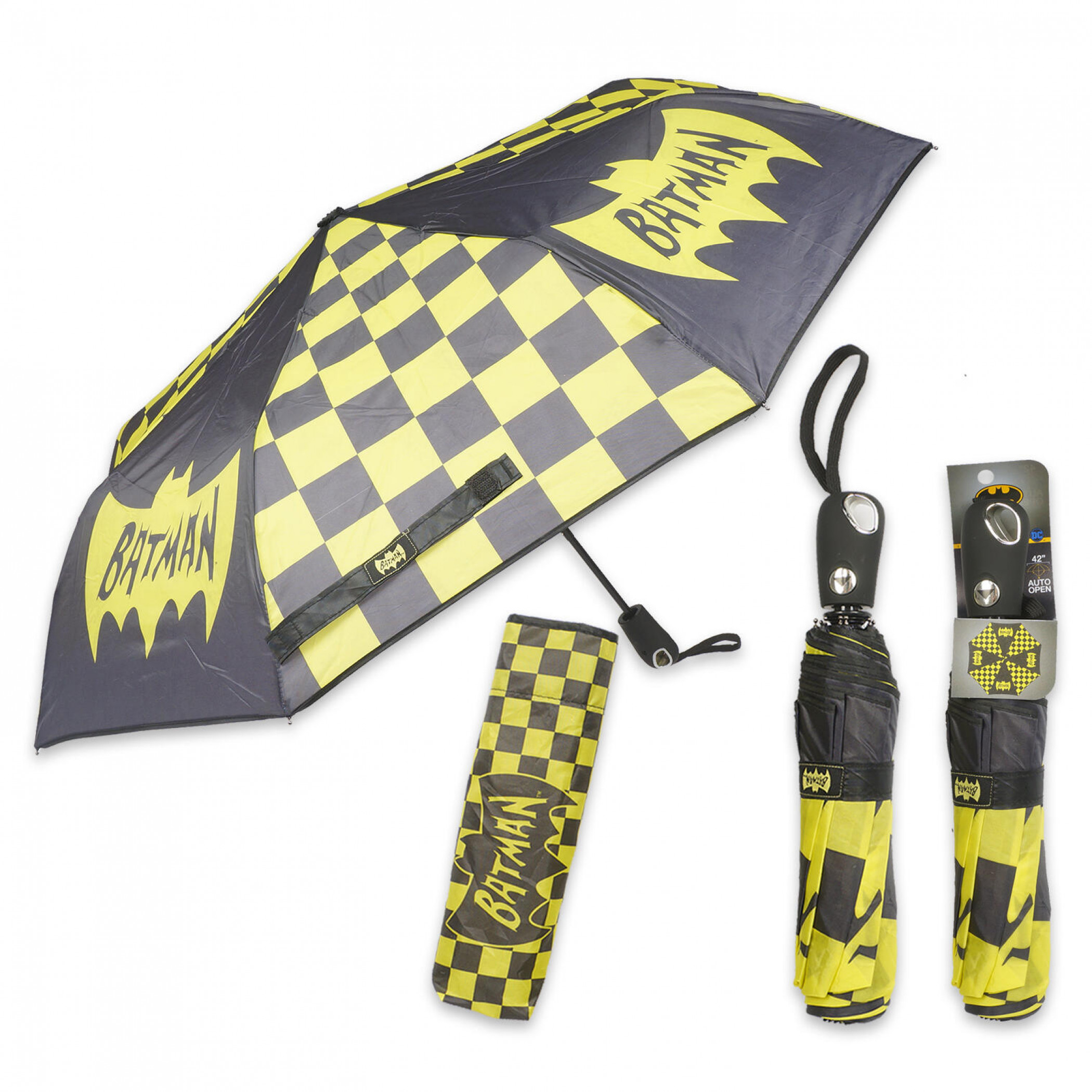 Batman Black and Yellow Umbrella