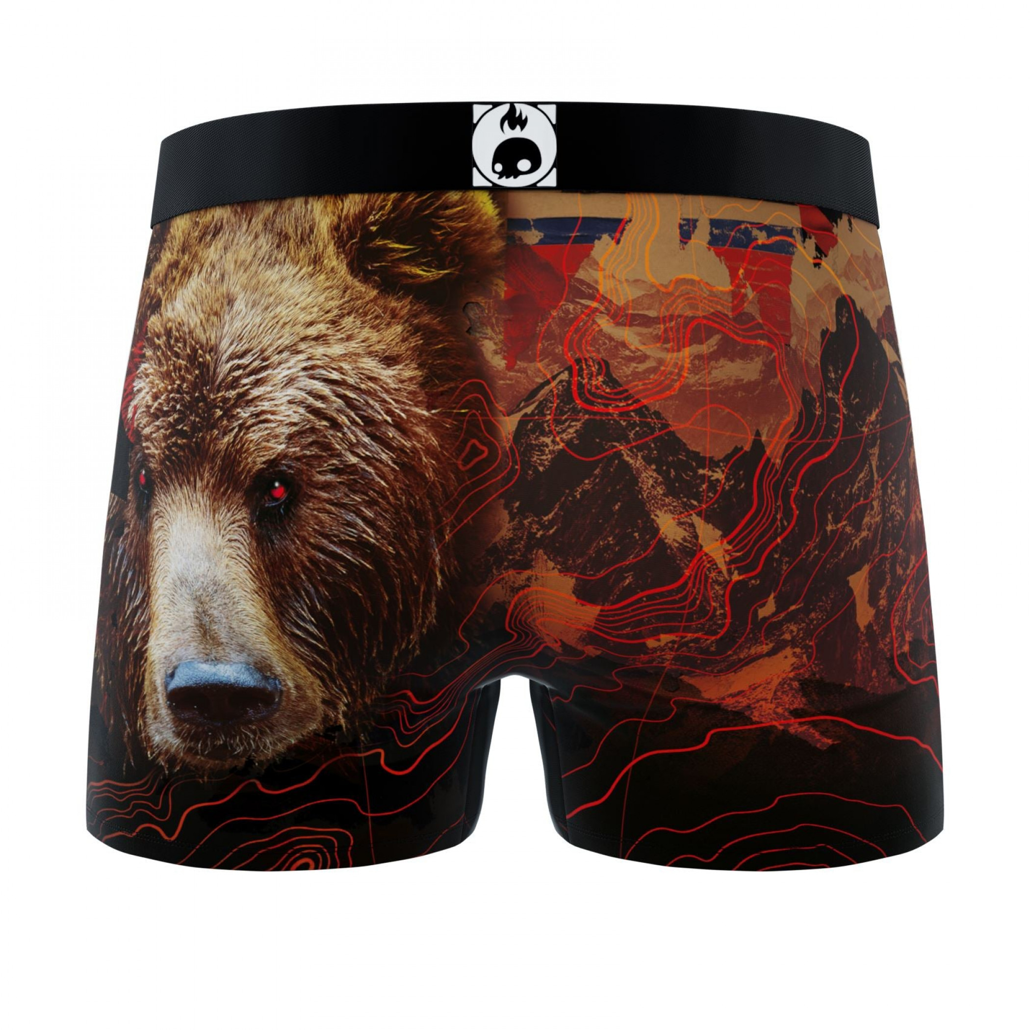 Crazy Boxer Outdoor Bear Men's Boxer Briefs