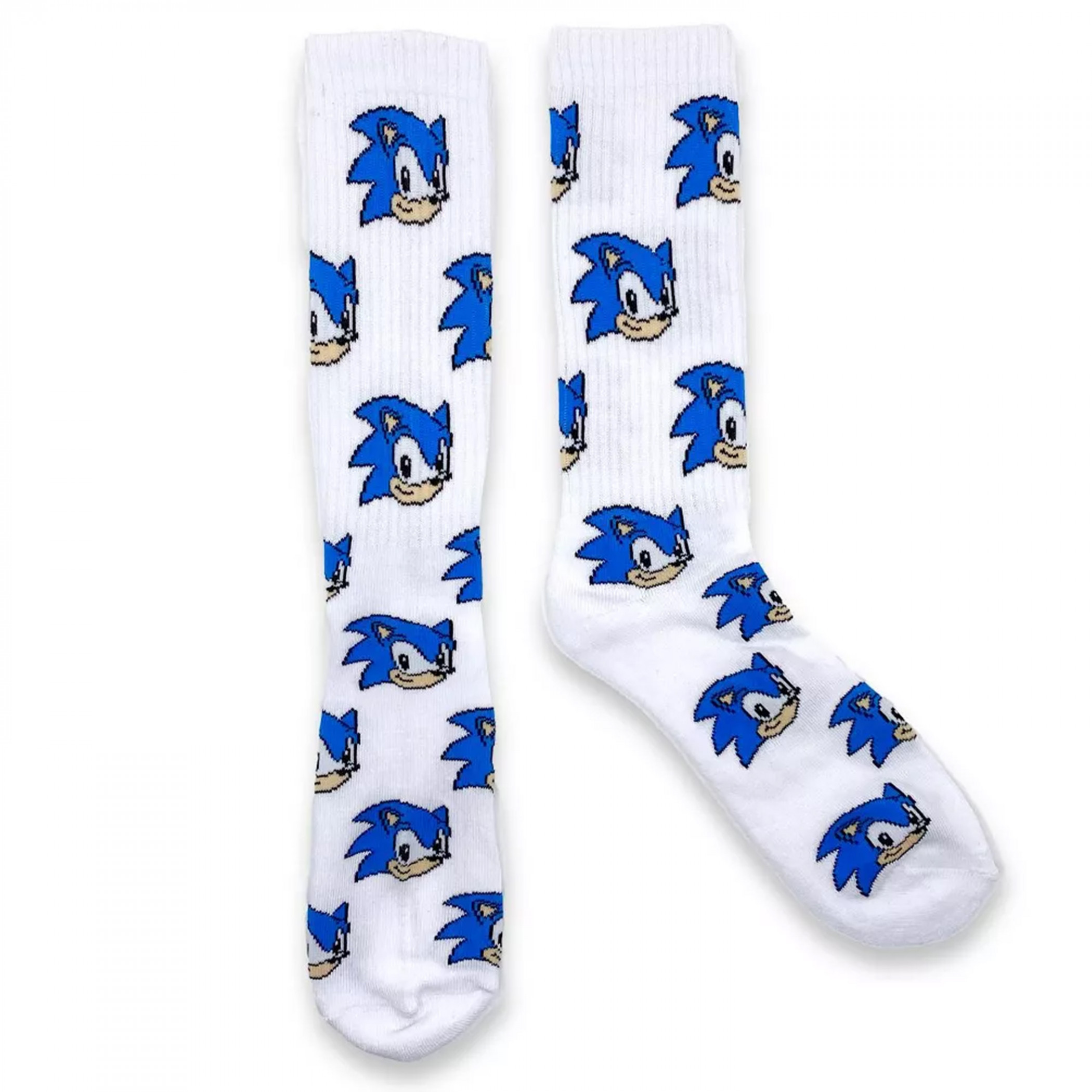 Sonic The Hedgehog Men's Crew Socks 3-Pair Pack