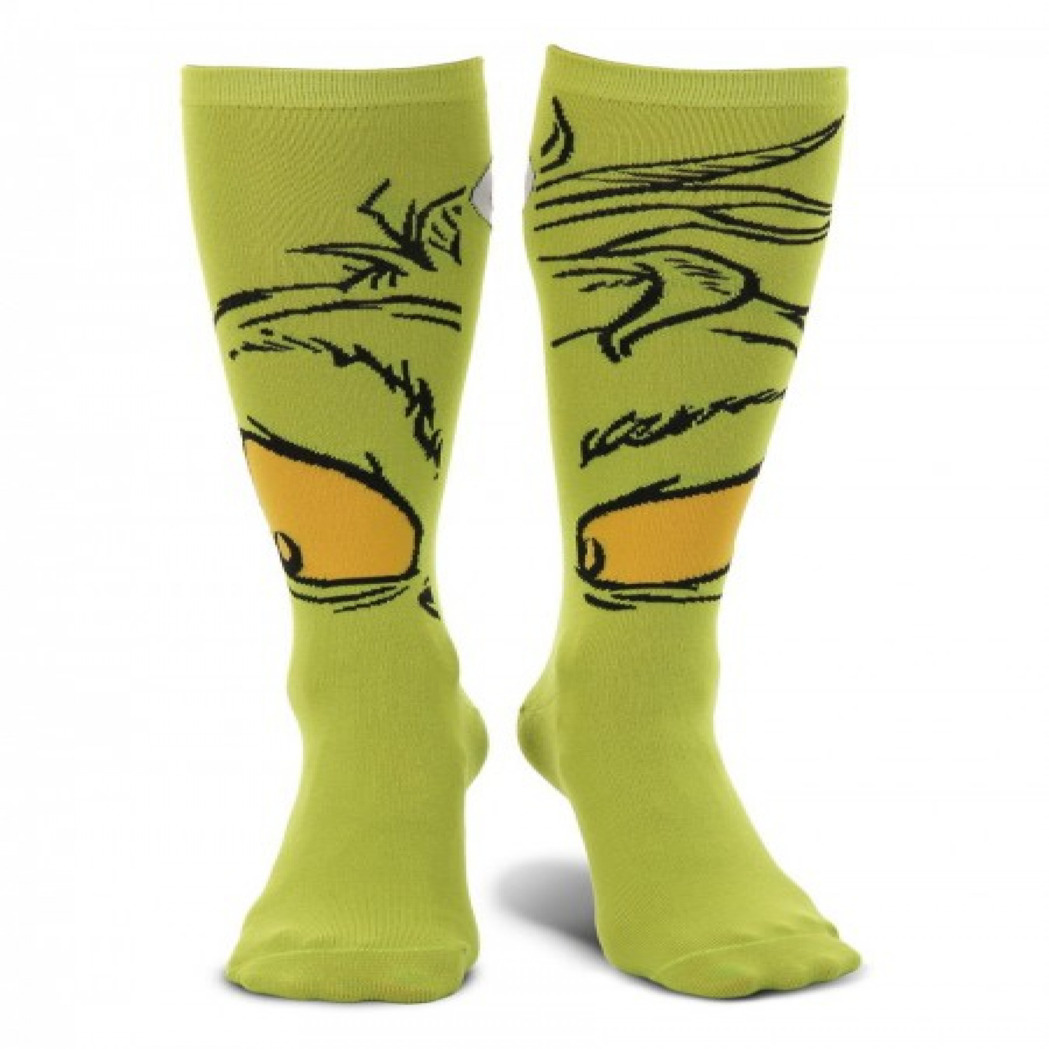 Dr. Seuss The Grinch Who Stole Christmas Character Knee High Socks