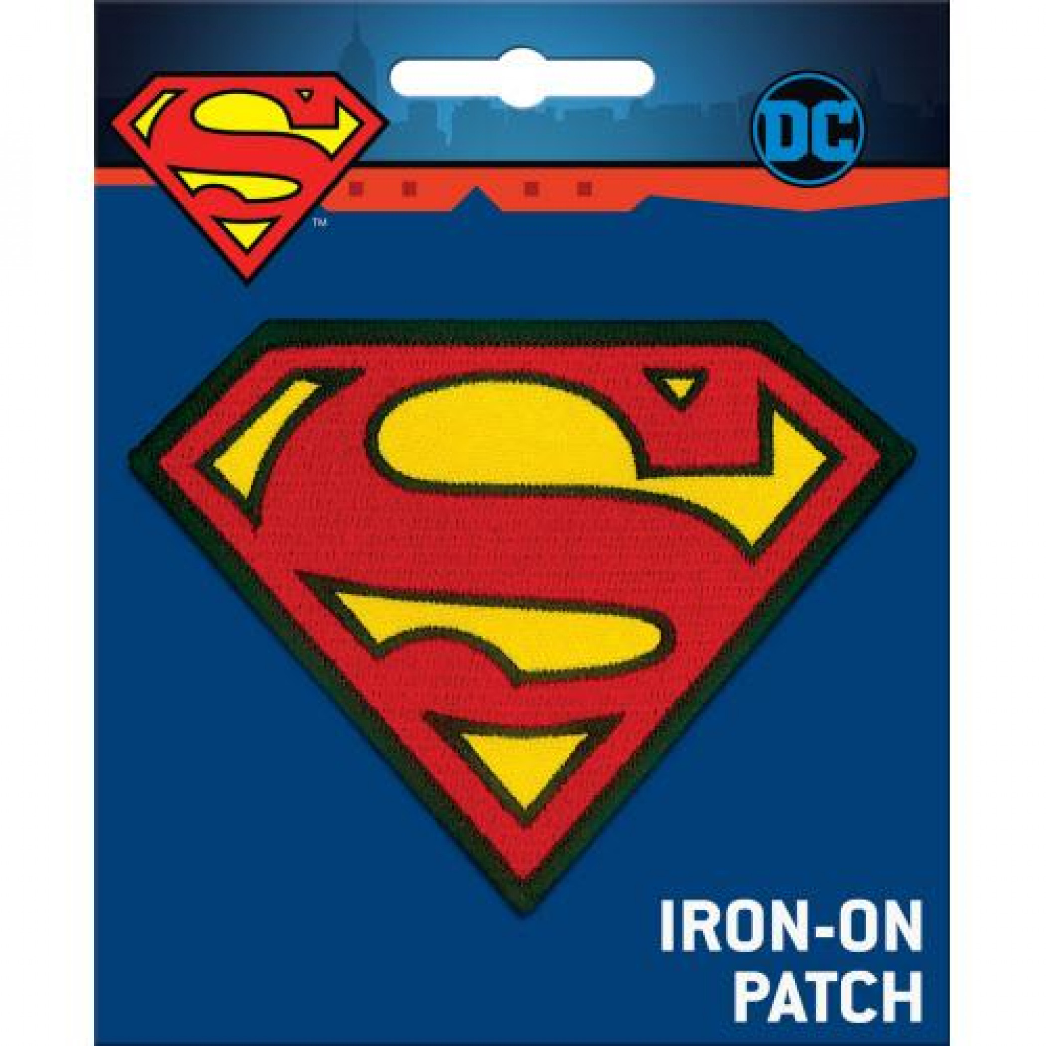 Superman Iron On Patch