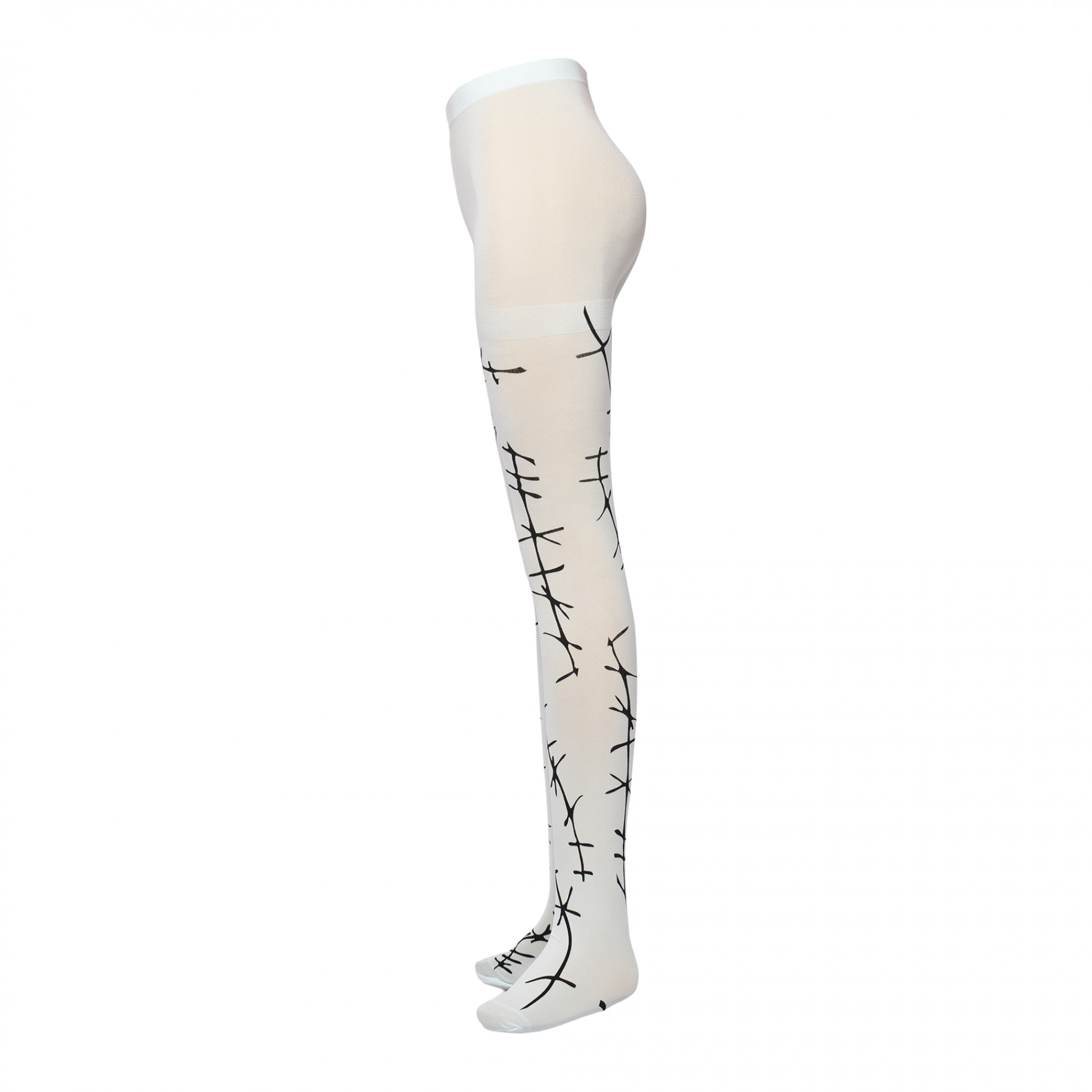 Nightmare Before Christmas Sally's Stitching Tights