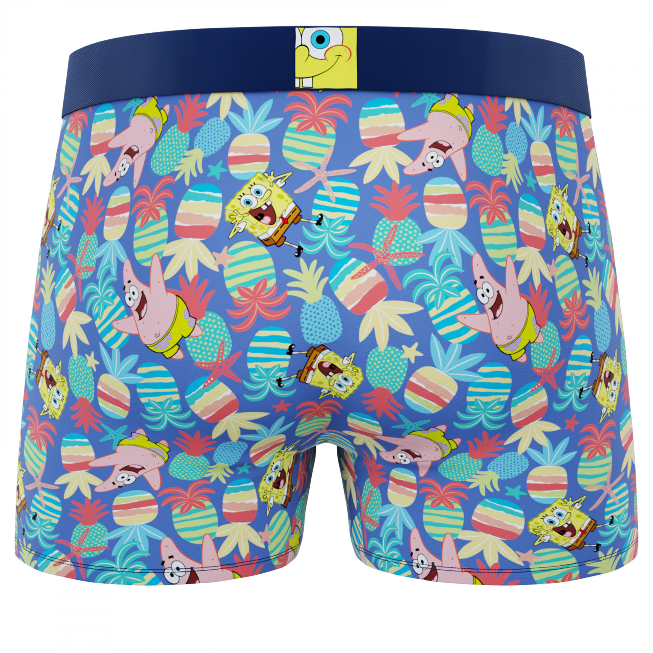 Crazy Boxer SpongeBob SquarePants Tropical Pineapple Fun Boxer Briefs