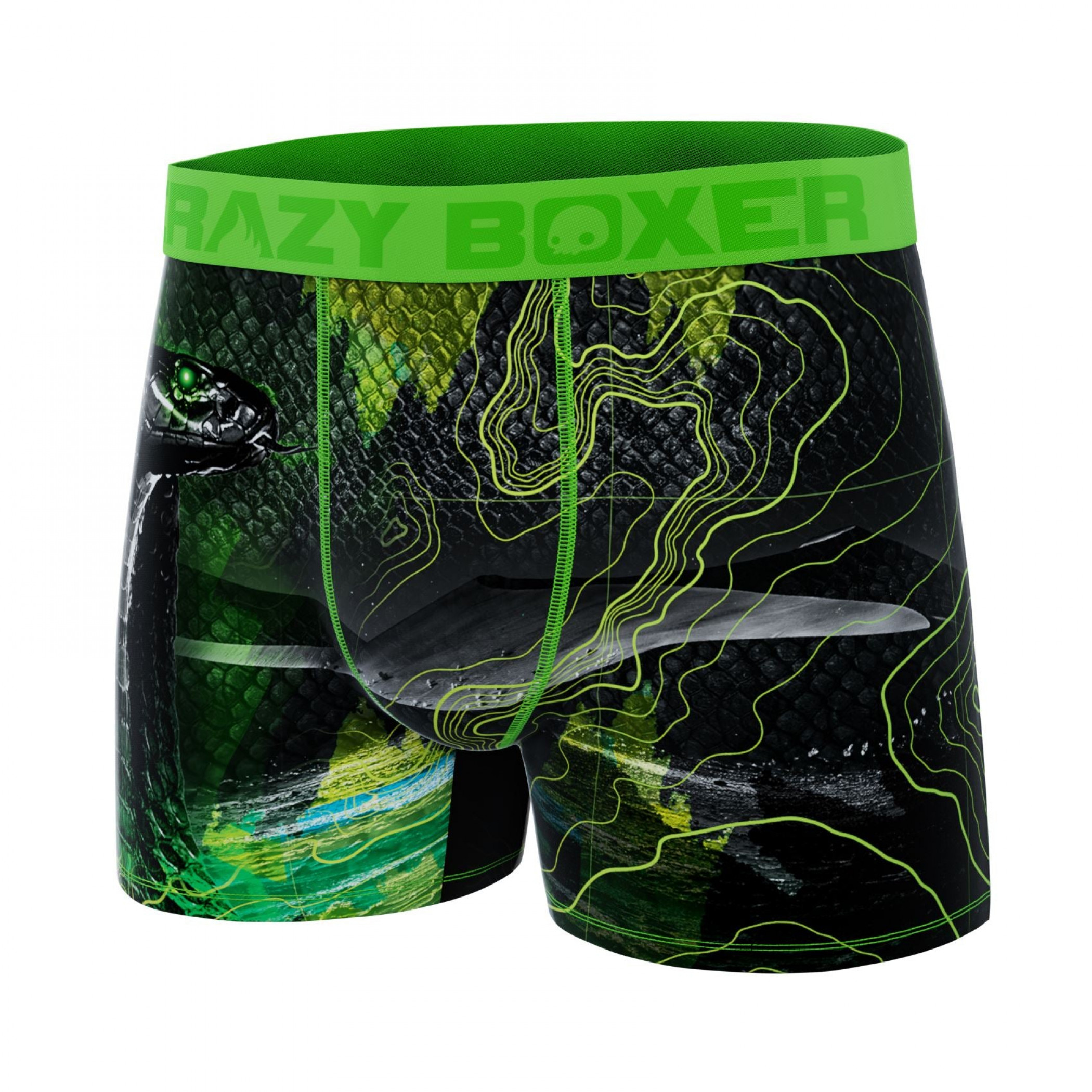 Crazy Boxer Outdoor Snake Men's Boxer Briefs