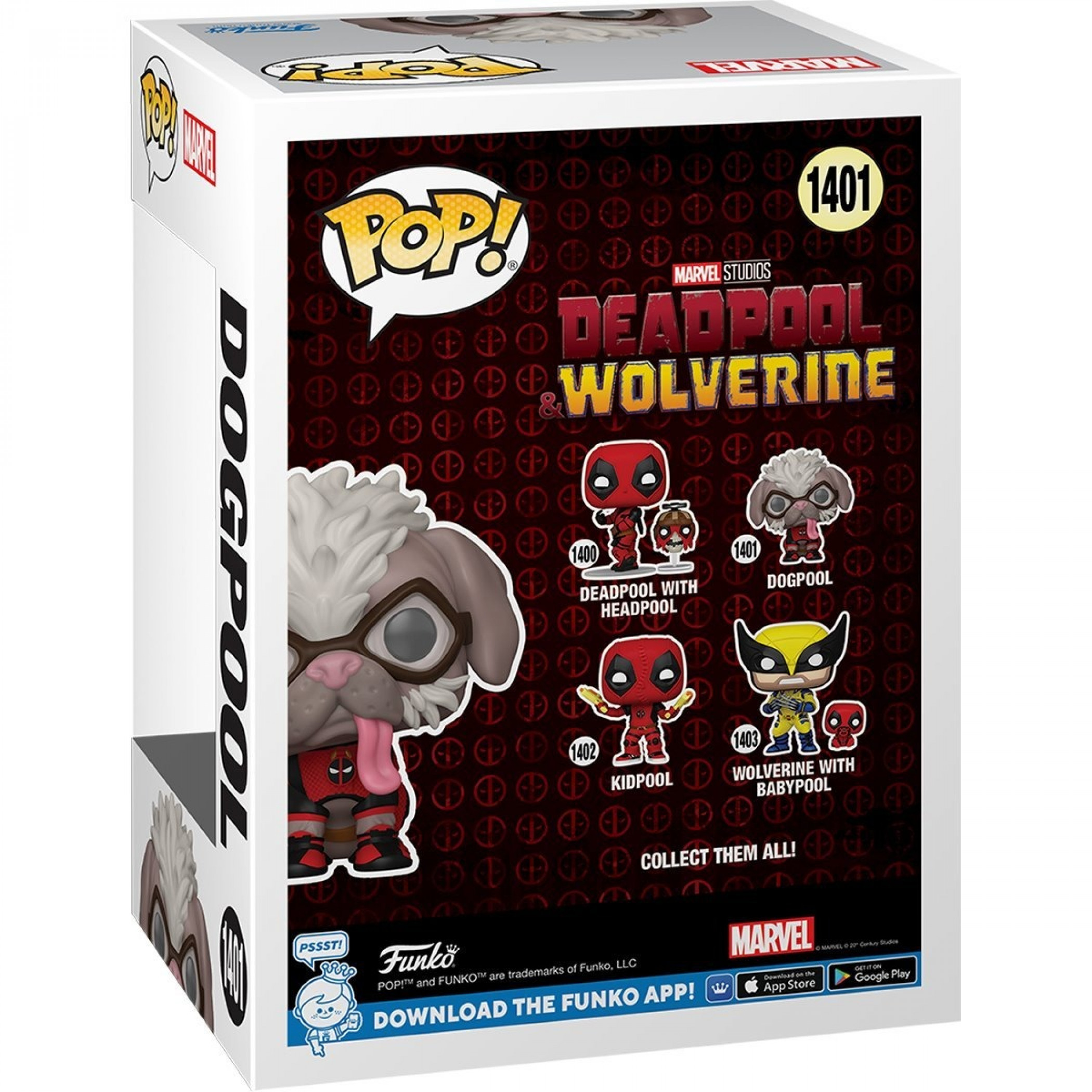 Deadpool & Wolverine Dogpool Funko Pop! Vinyl Figure