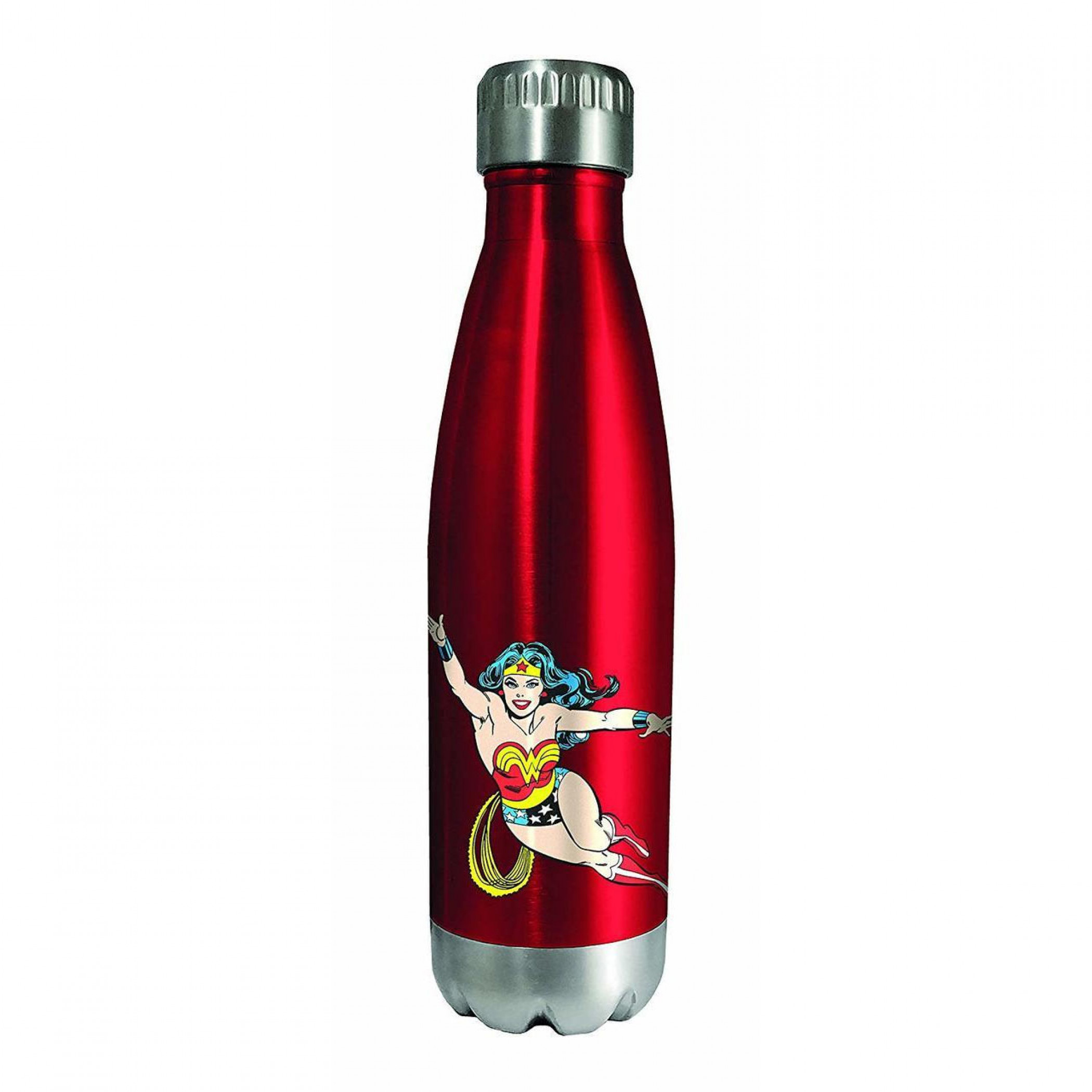 Wonder Woman Character and Symbol Stainless Water Bottle