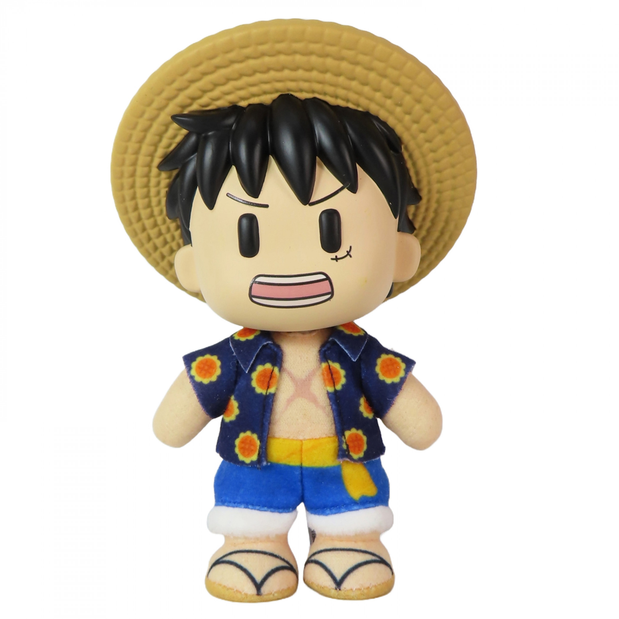 One Piece Luffy Roza Shirt FigureKey Plush Doll