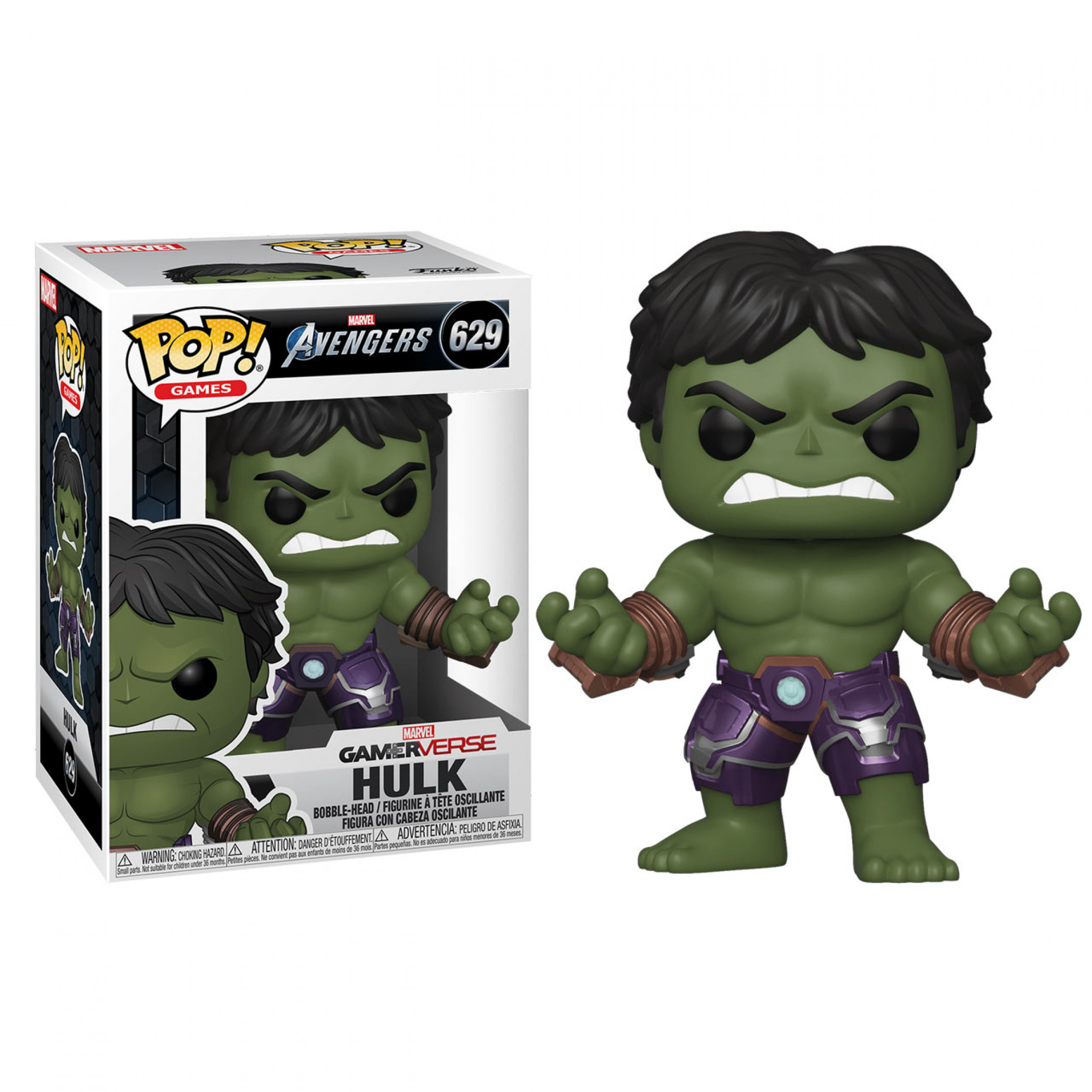 Marvel: Avengers Game Hulk (Stark Tech Suit) Funko Pop!