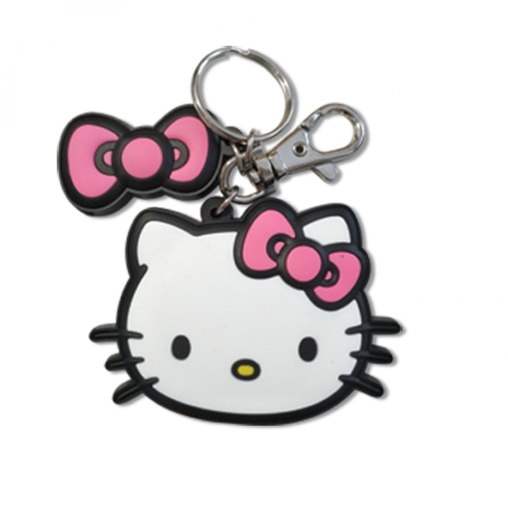 Hello Kitty Big Face Key Chain
