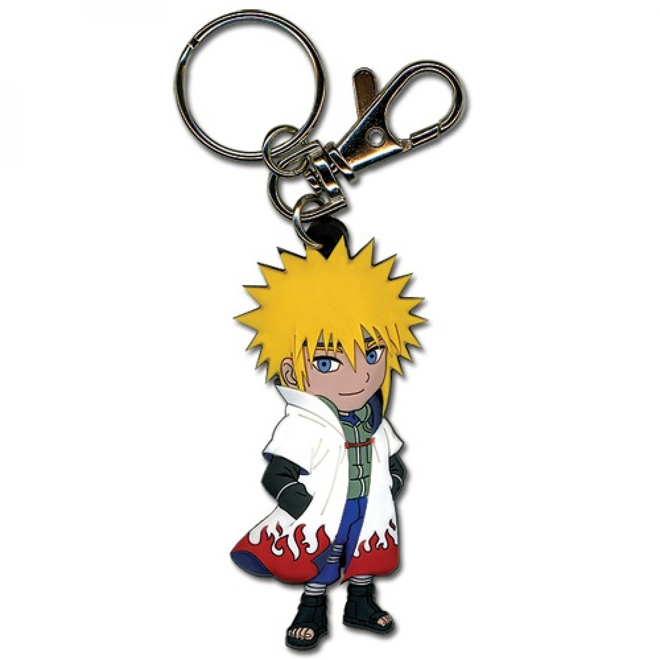 Naruto 4th Hokage Minato Namikaze PVC Keychain