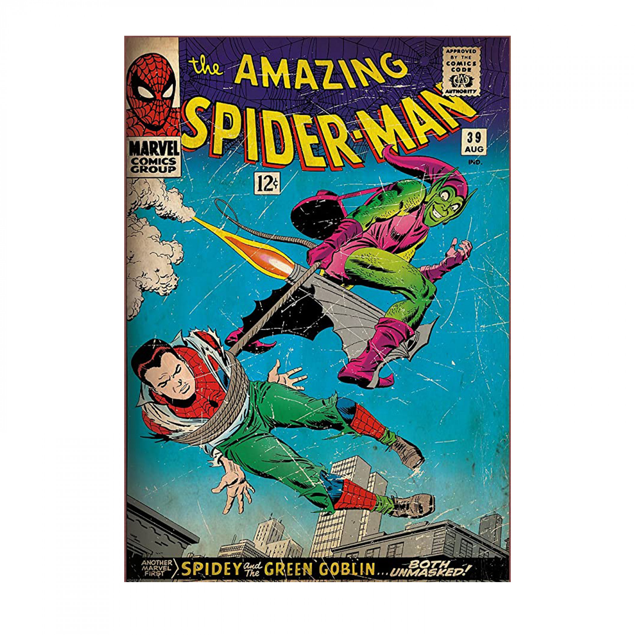 Spiderman #39 Cover Fathead Vinyl Wall Decals