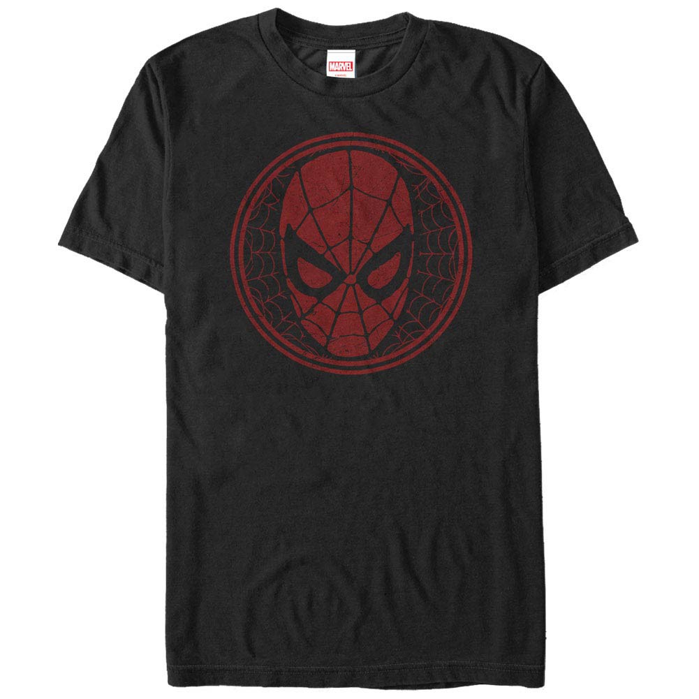 Spider-Man SpiderWeb Icon Men's Black T-Shirt