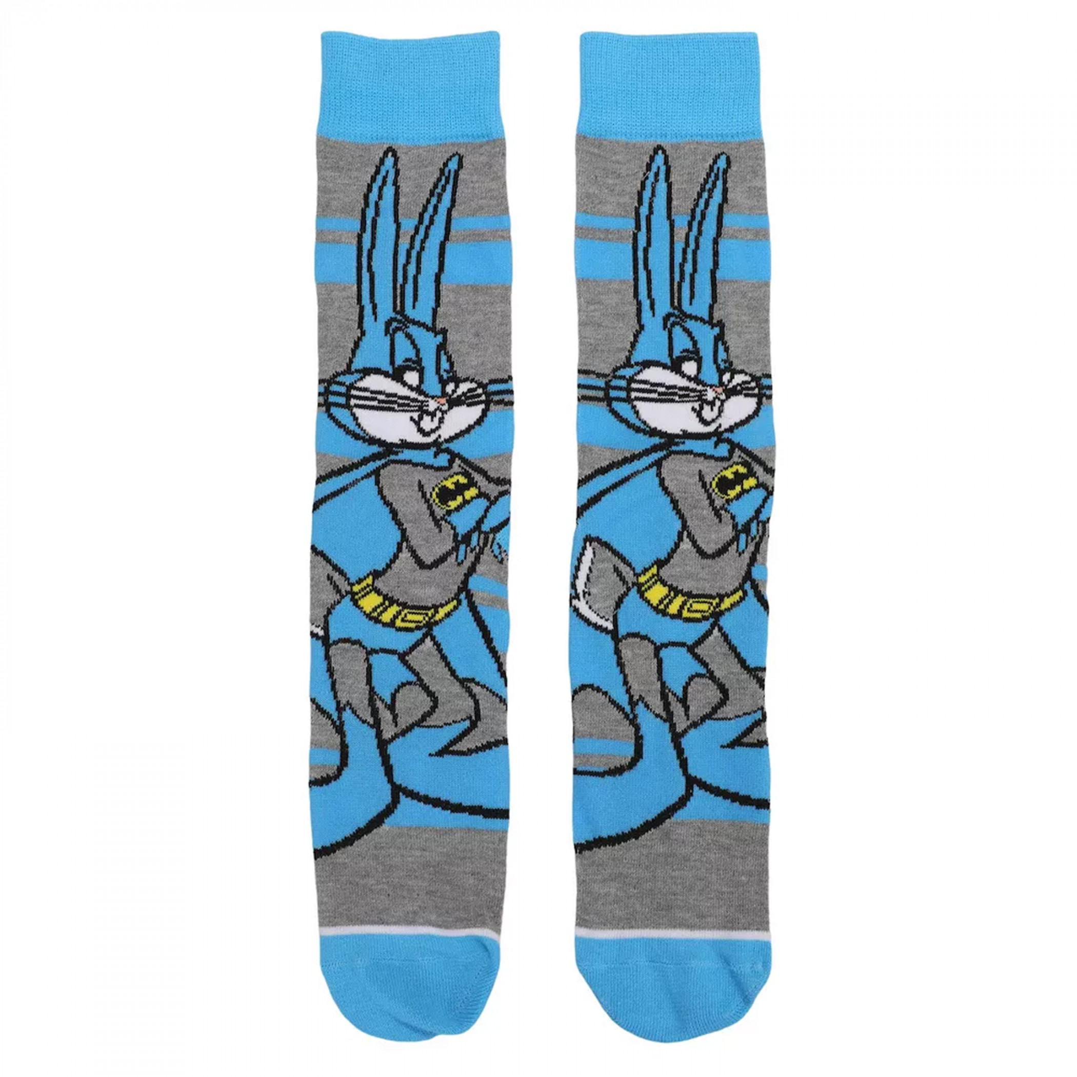 Justice League X Looney Tunes Crew Socks 5-Pair Pack