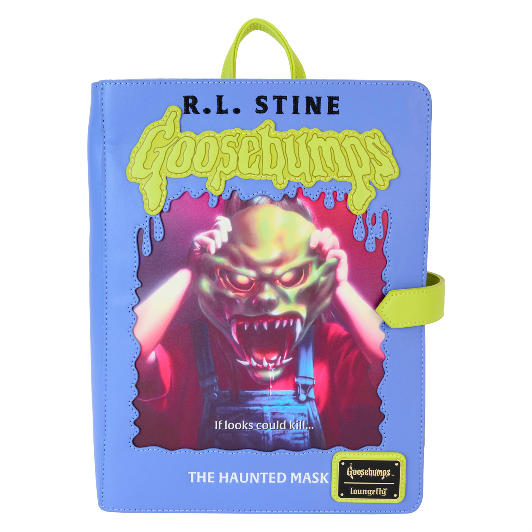 Goosebumps The Haunted Mask Book Mini Backpack By Loungefly