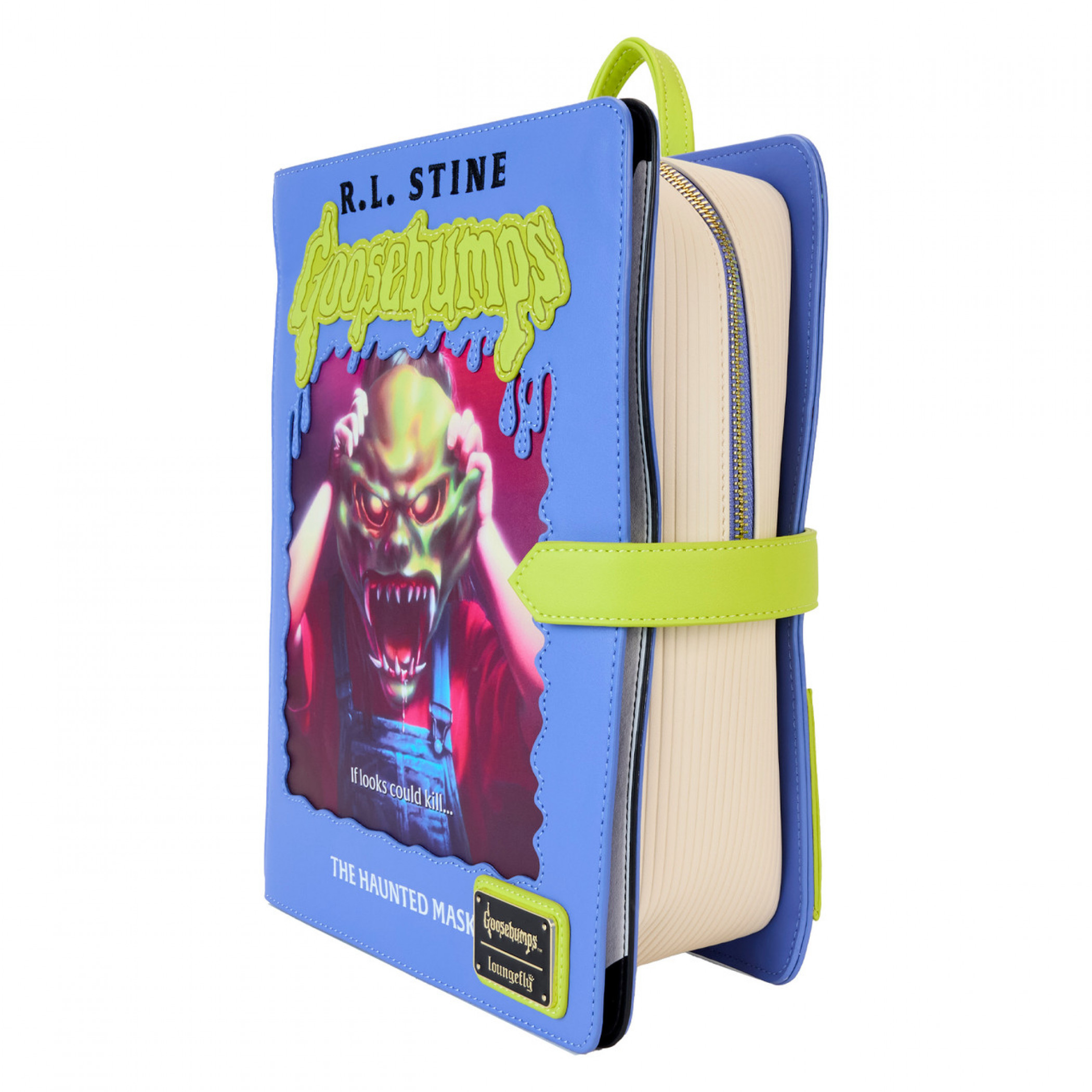 Goosebumps The Haunted Mask Book Mini Backpack By Loungefly