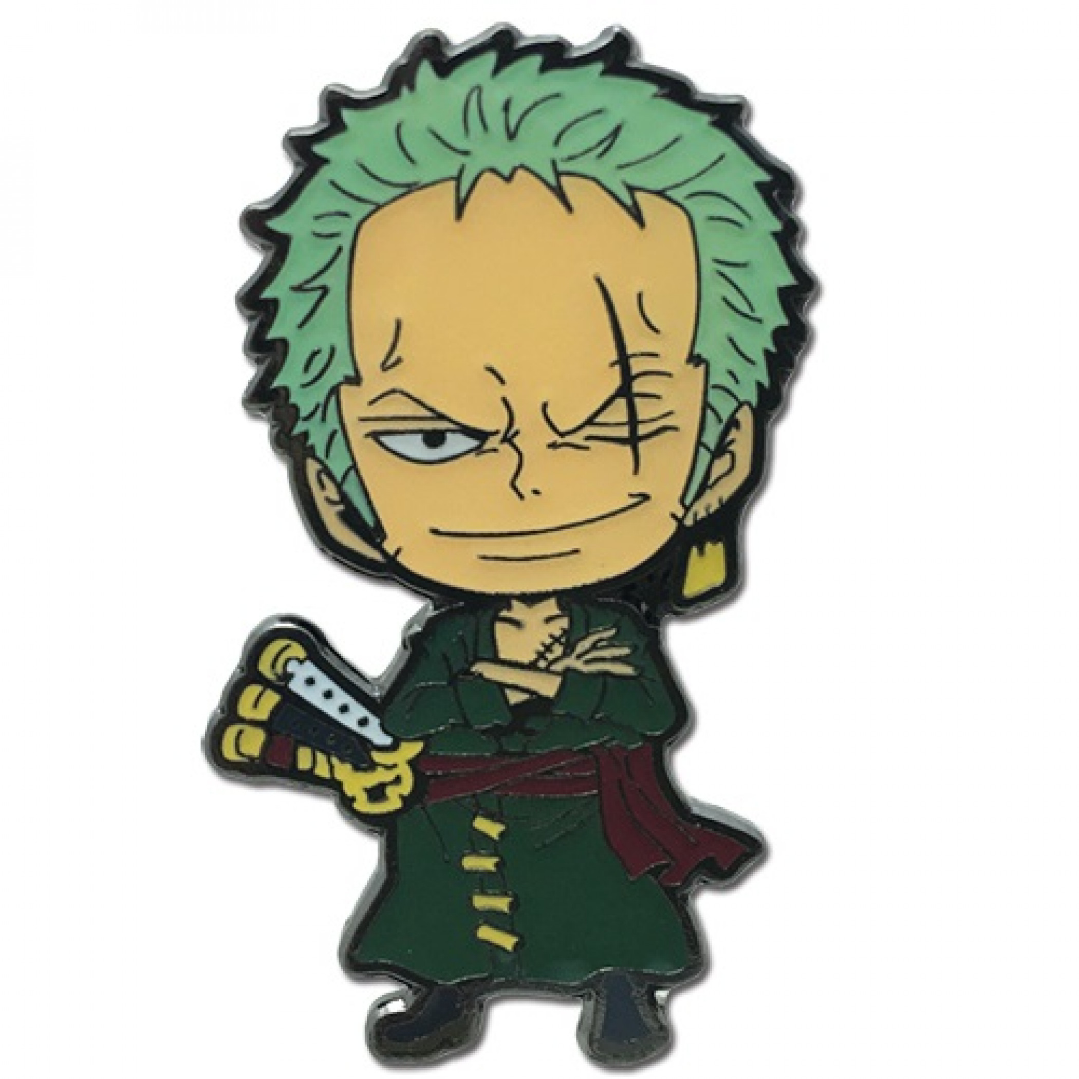 One Piece Roronoa Zoro Enamel Pin