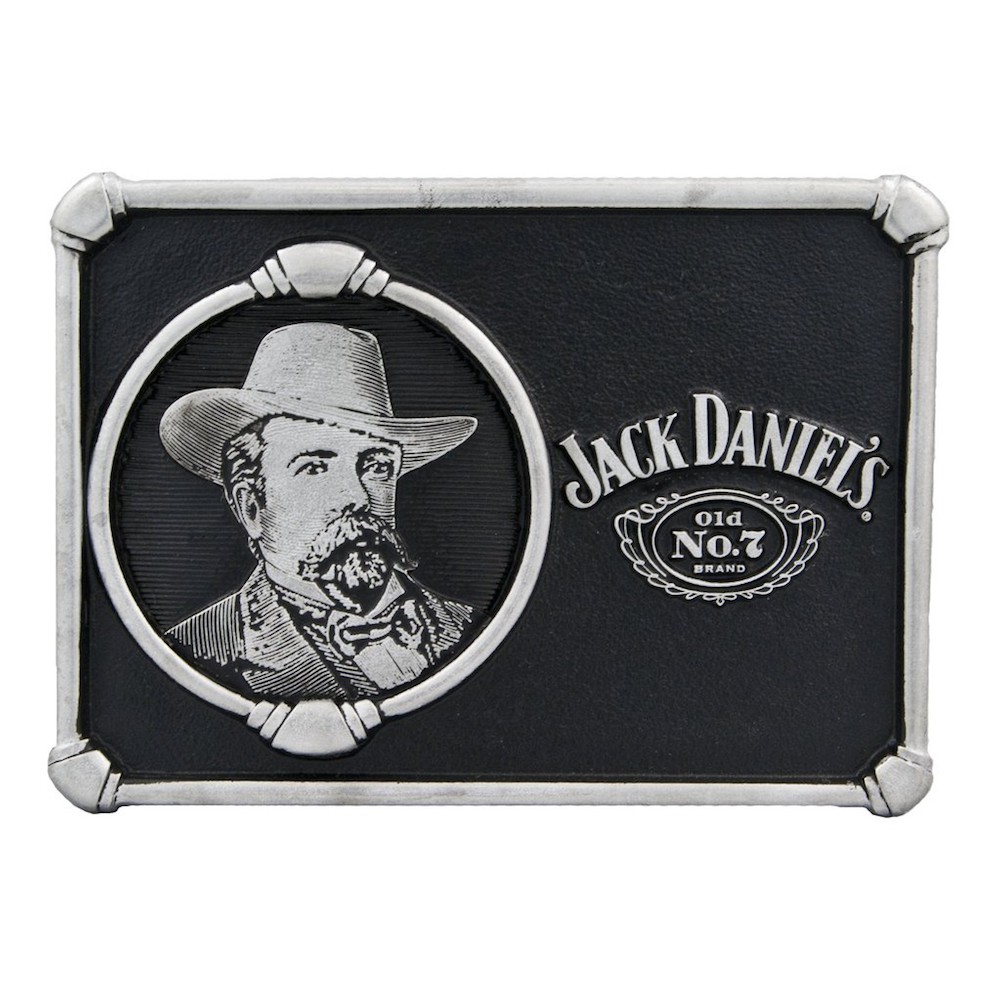 Jack Daniels Portrait Belt Buckle