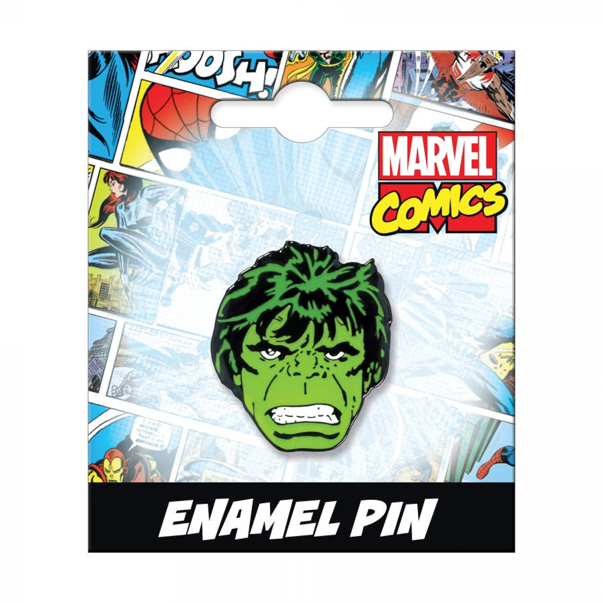 The Incredible Hulk Head Enamel Pin