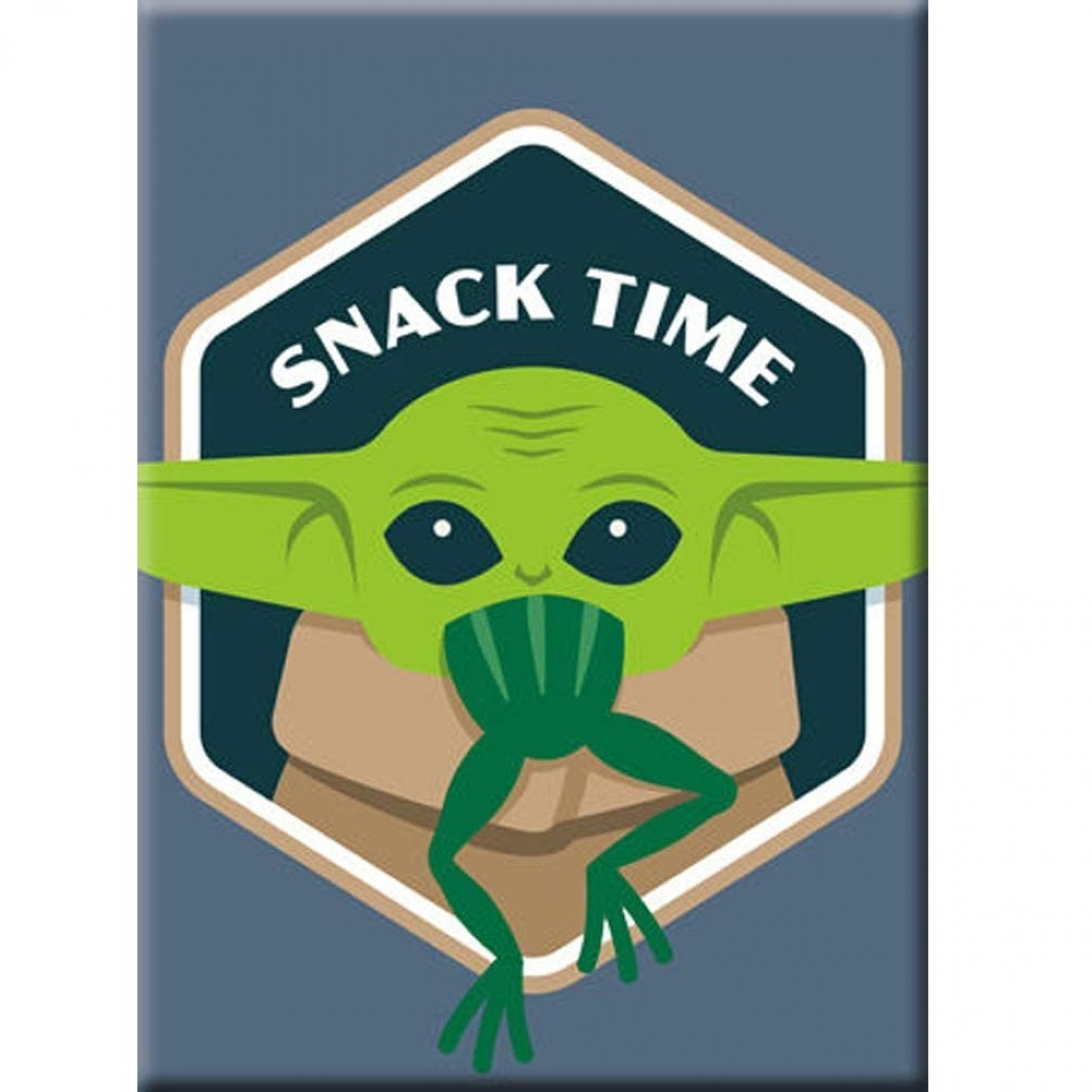 Star Wars The Mandalorian The Child Grogu Snack Time Magnet