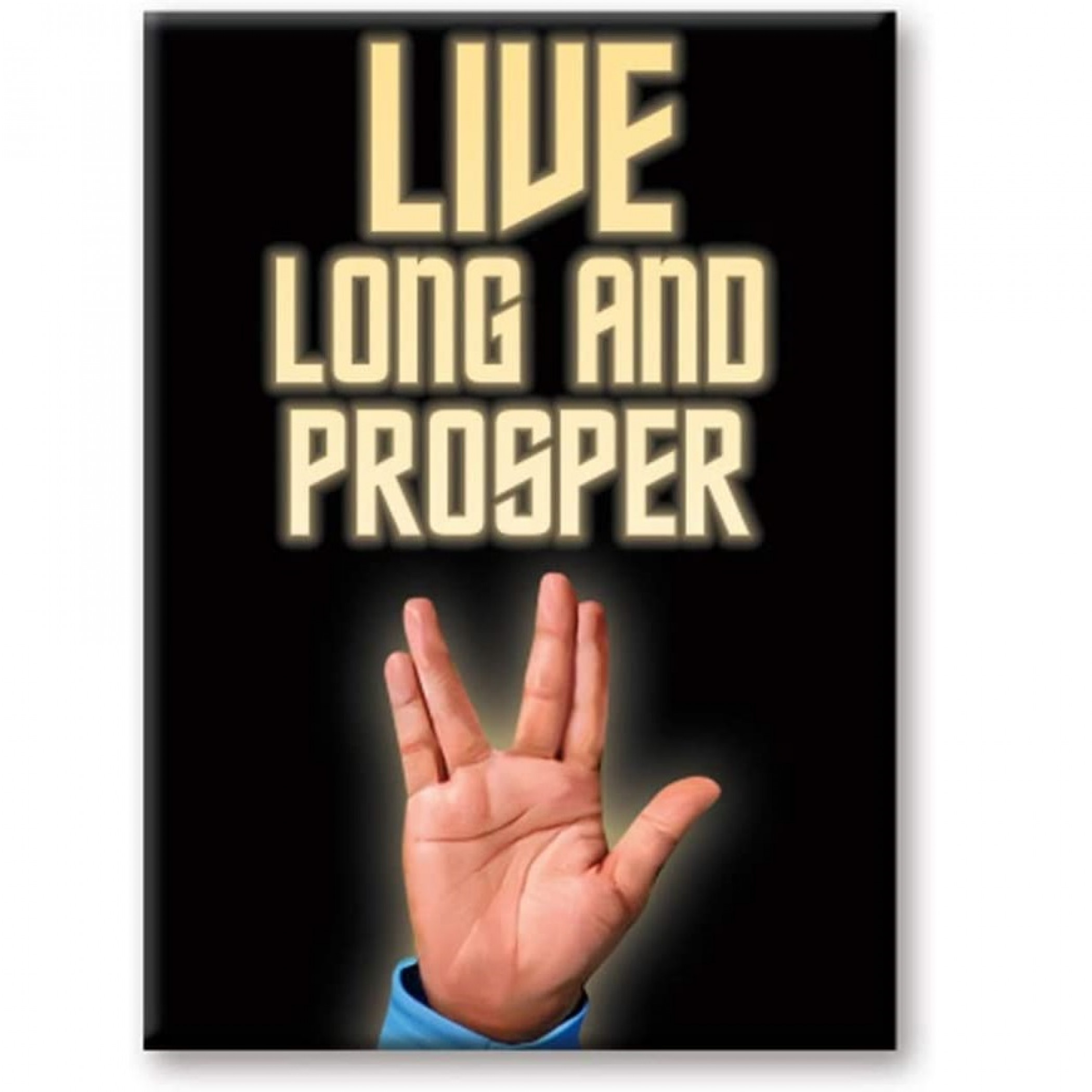 Star Trek Live Long and Prosper Magnet
