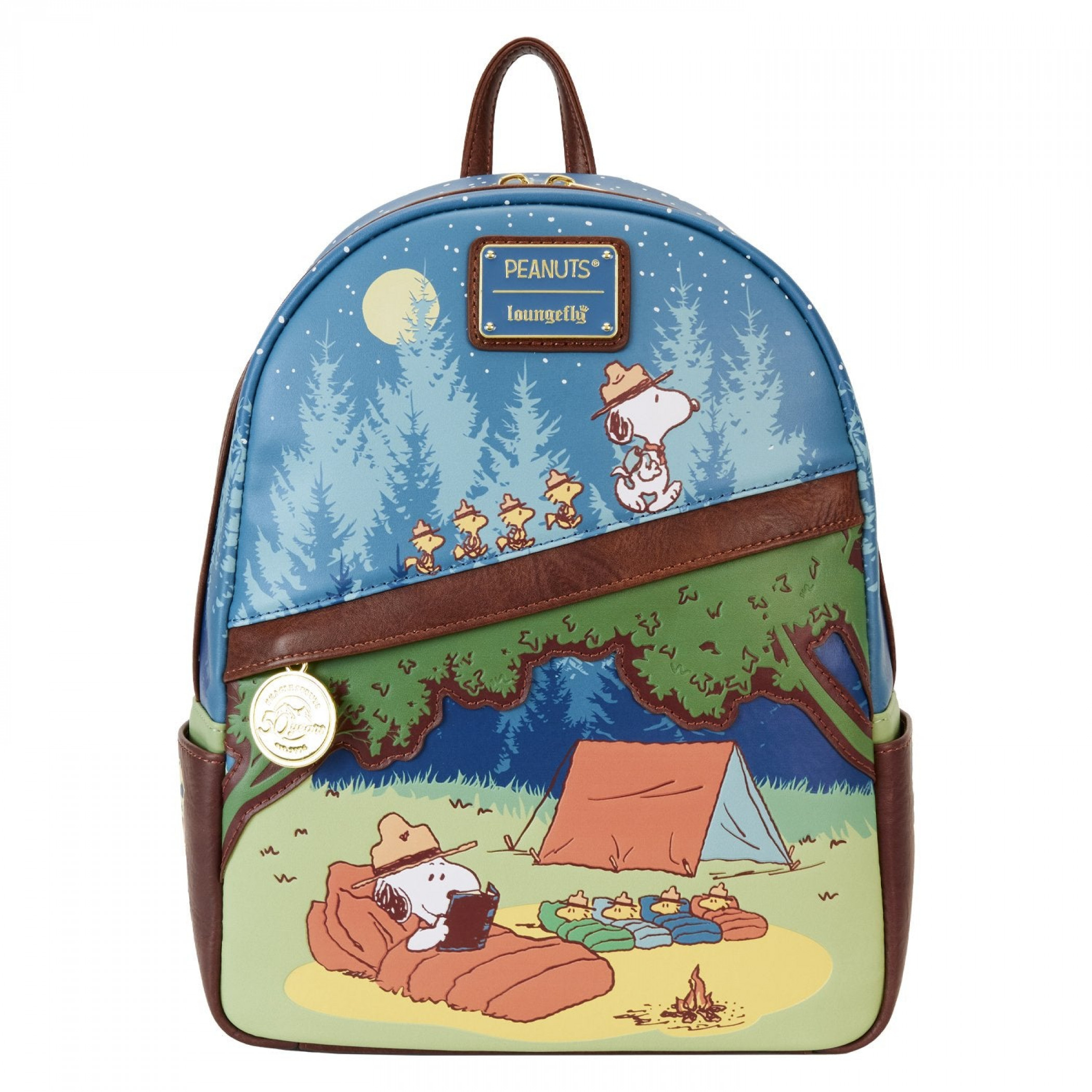 Peanuts Snoopy Beagle Scouts Mini Backpack by Loungefly