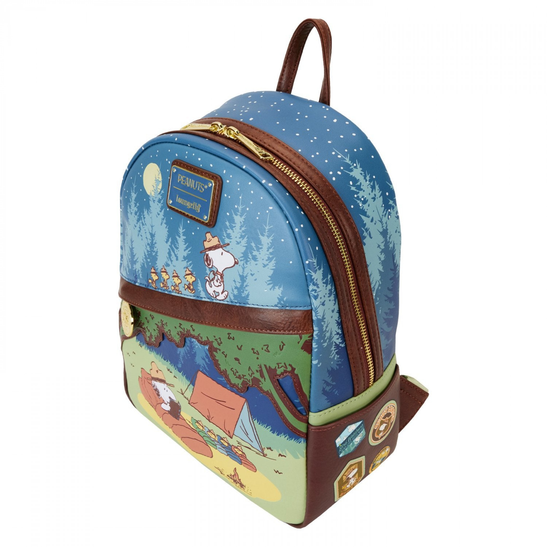 Peanuts Snoopy Beagle Scouts Mini Backpack by Loungefly