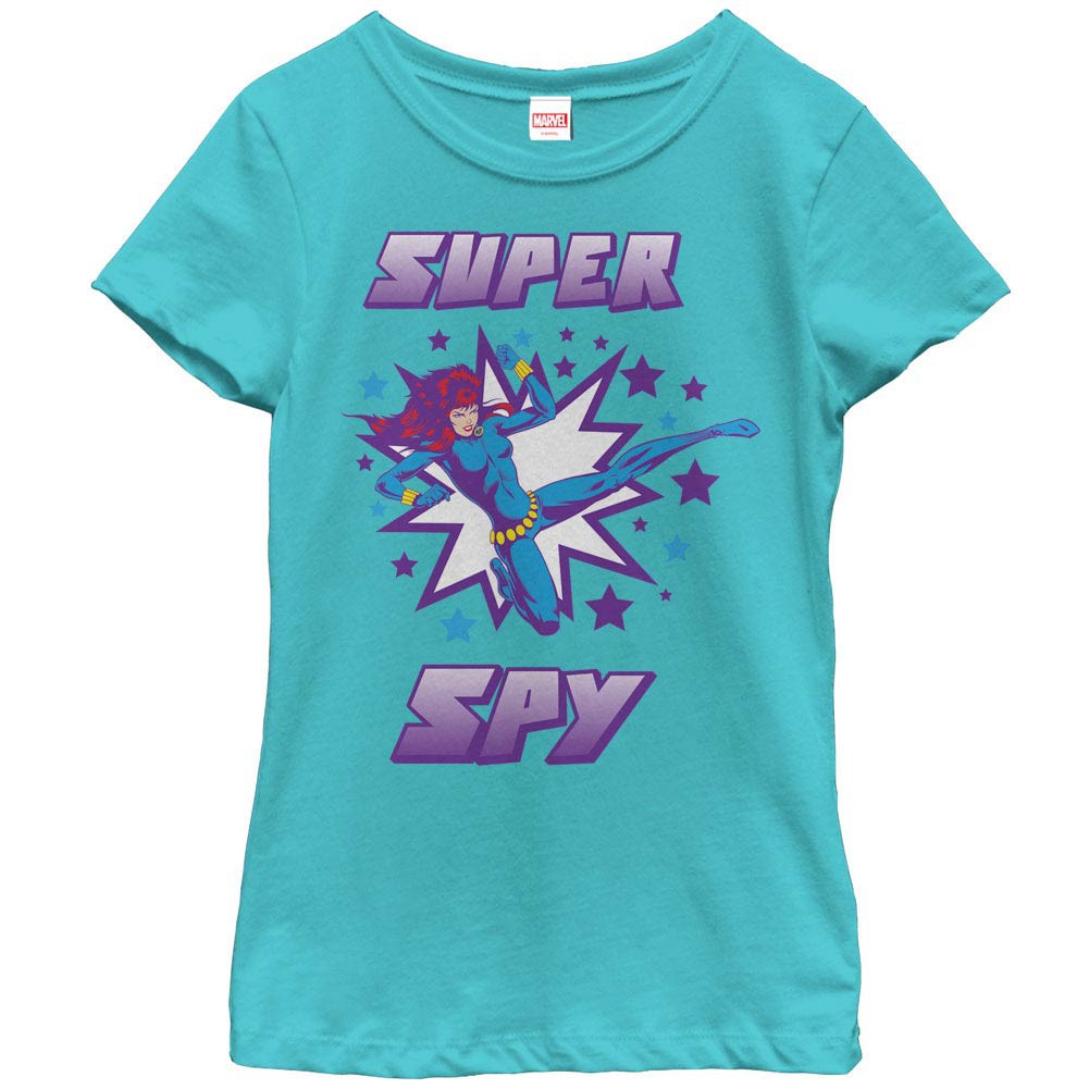 Marvel Teams Super Spy Blue Youth T-Shirt