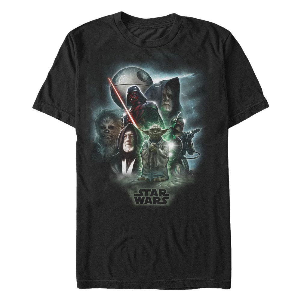 Star Wars Starwars Universe Black T-Shirt