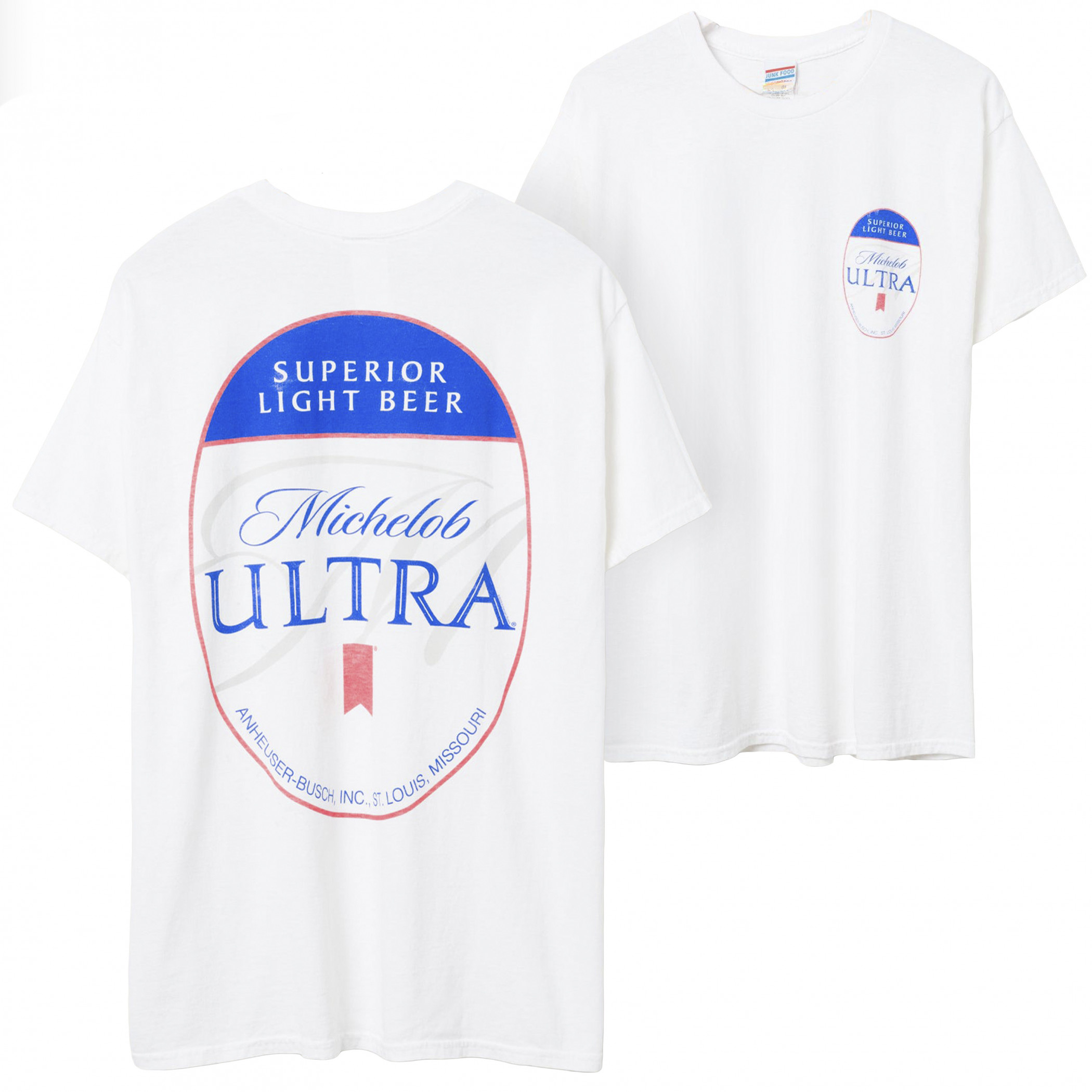 Michelob Ultra Oval Logo T-Shirt by Junk Food