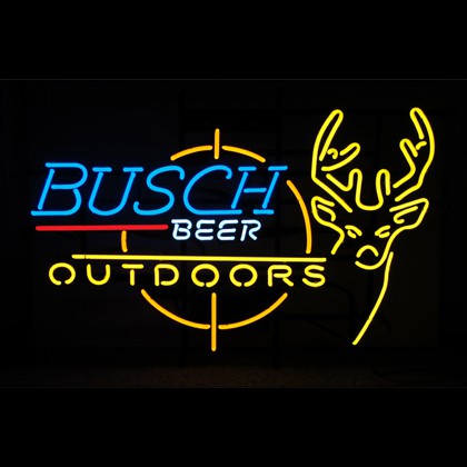 Busch Beer Hunting Neon Sign