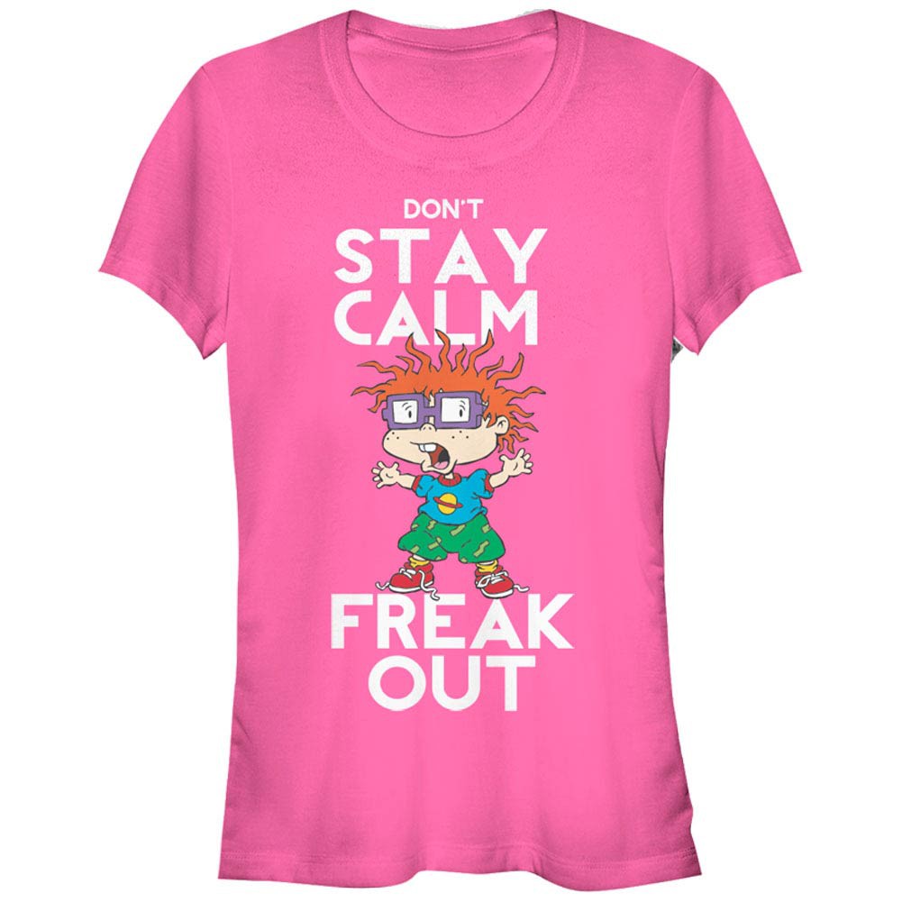 Rugrats Nickelodeon Freak Out Pink T-Shirt