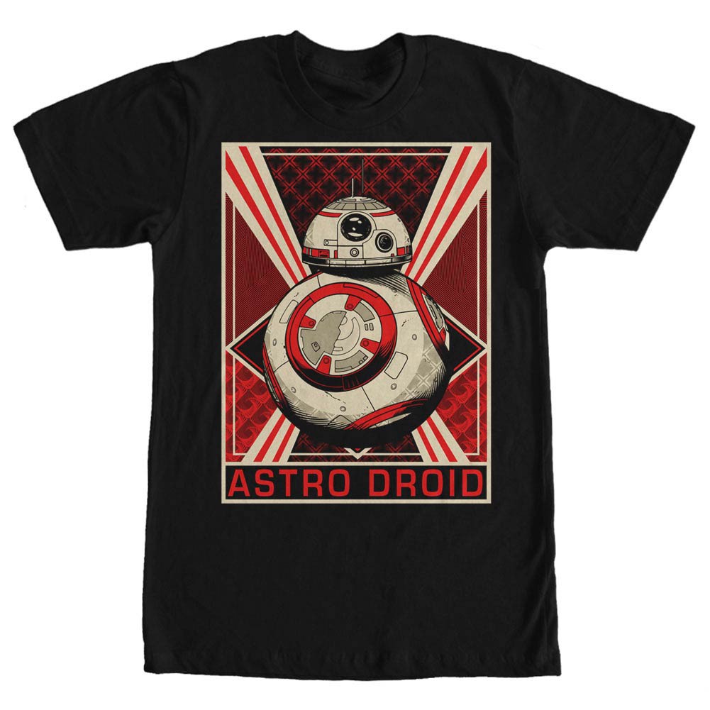 Star Wars Episode 7 Droid Black T-Shirt