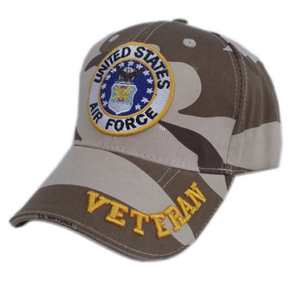 Patriotic United States Air Force Veteran Hat
