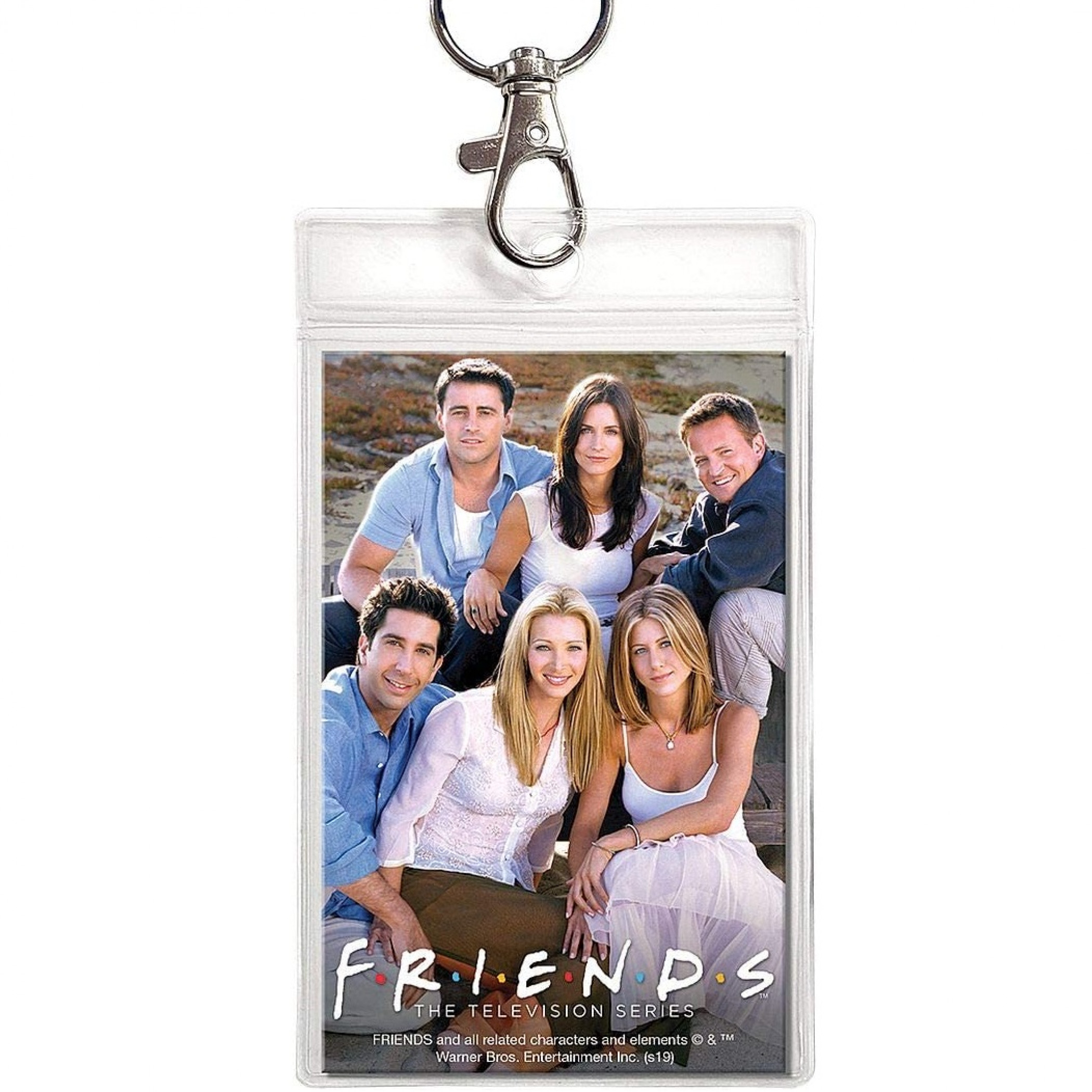 Friends TV Show Reversible Lanyard with Breakaway Clip and ID Holder