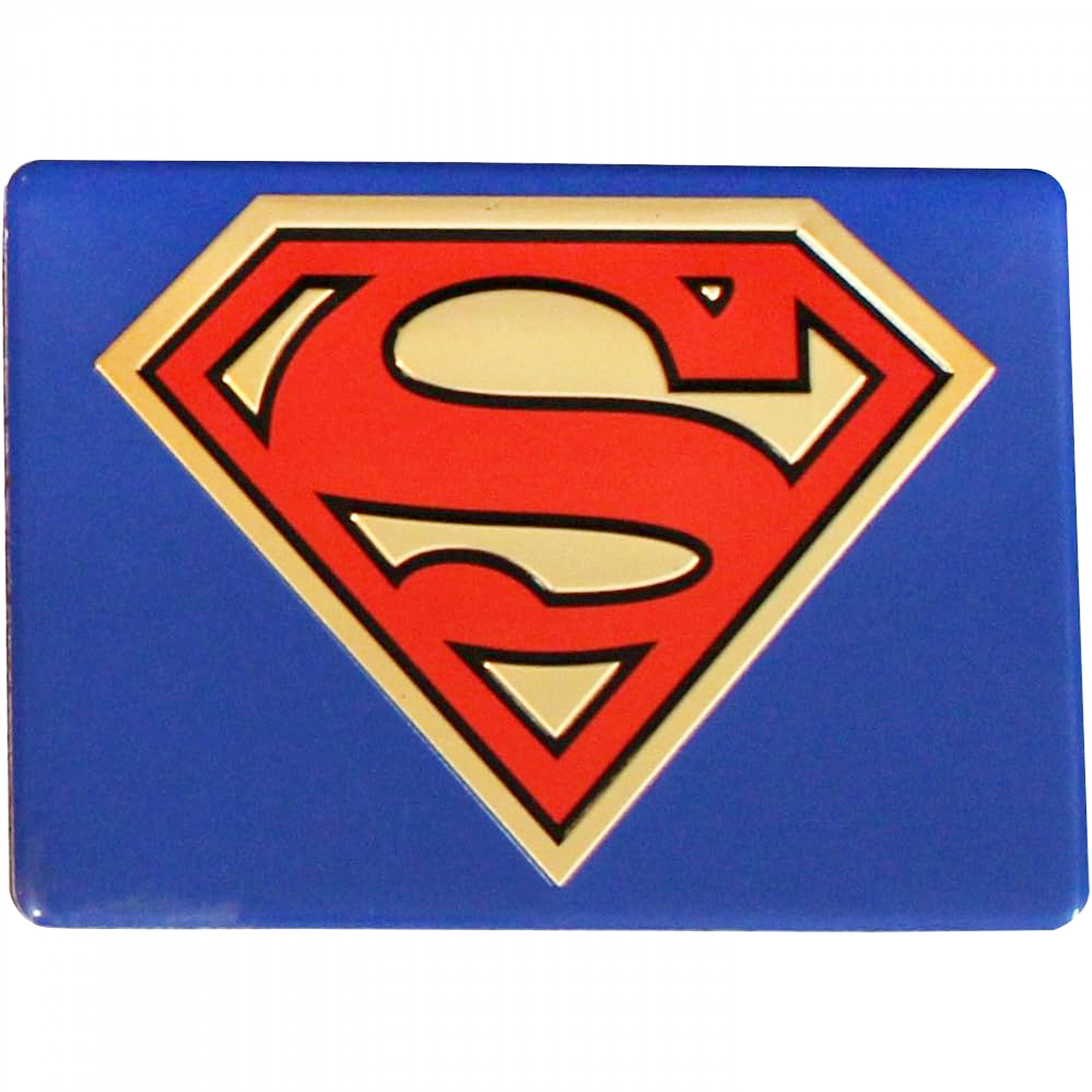 Superman Classic Logo Metal Magnet