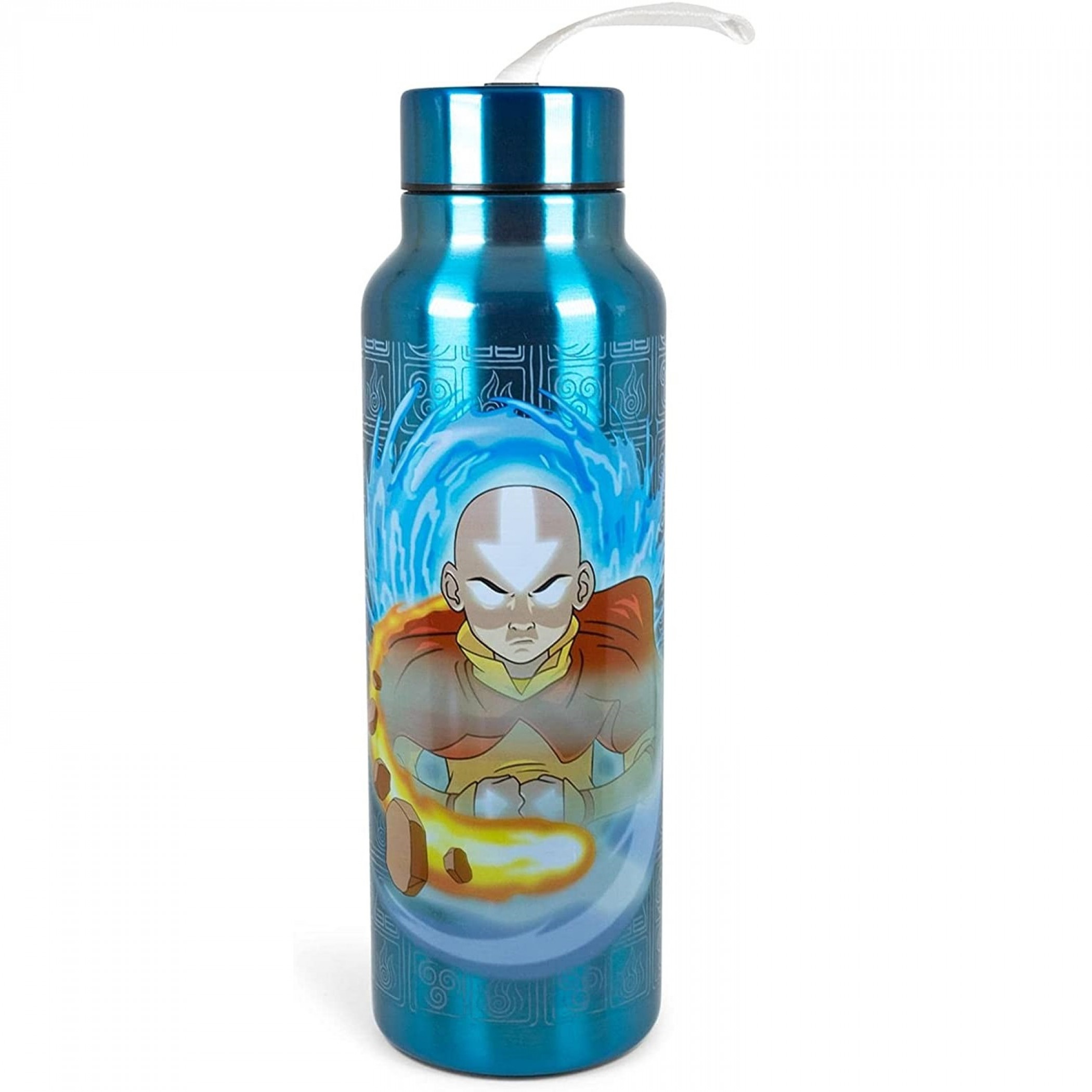 Avatar: The Last Airbender Elements 27oz Stainless Steel Water Bottle w/Strap