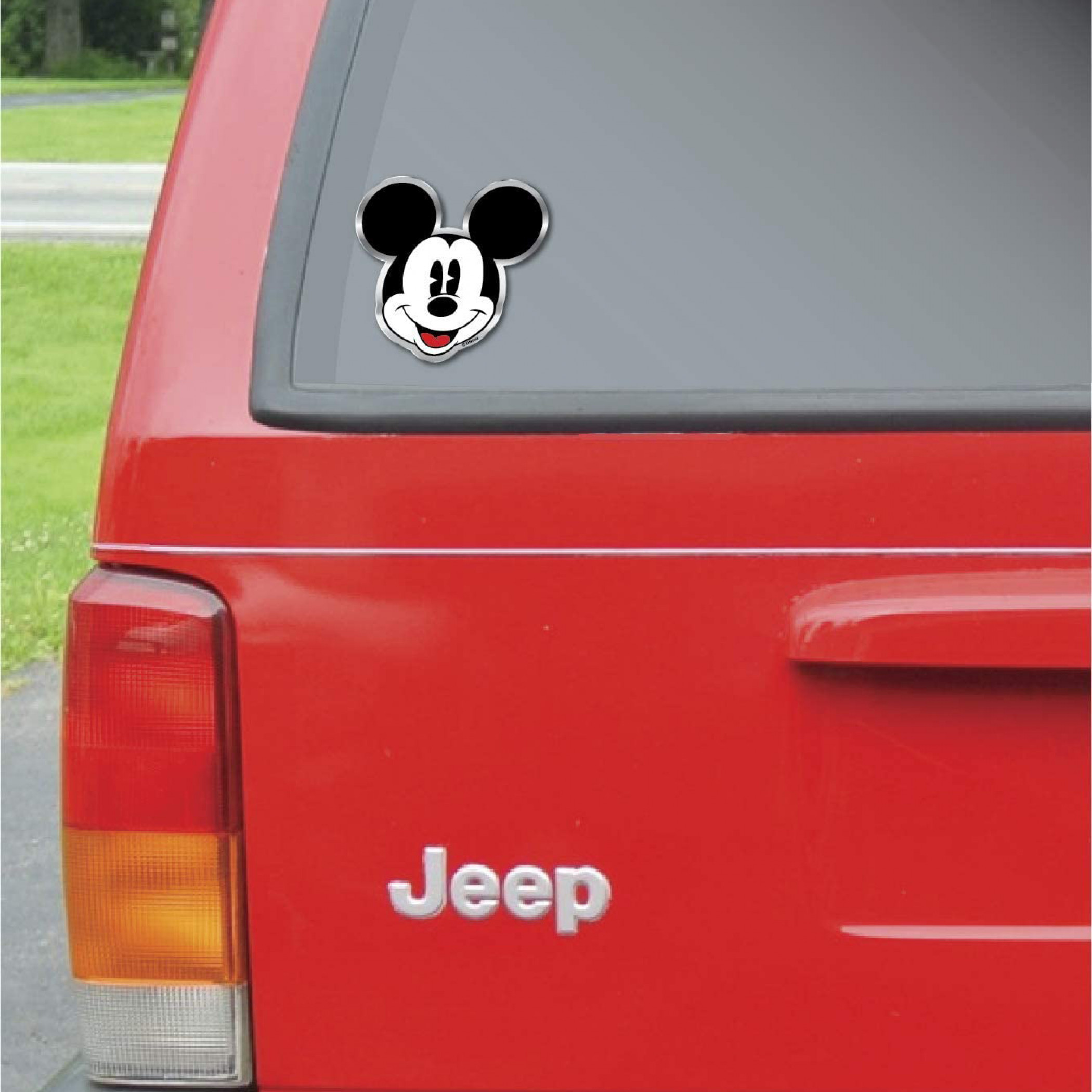 Disney Mickey Mouse Aluminum Car Decal