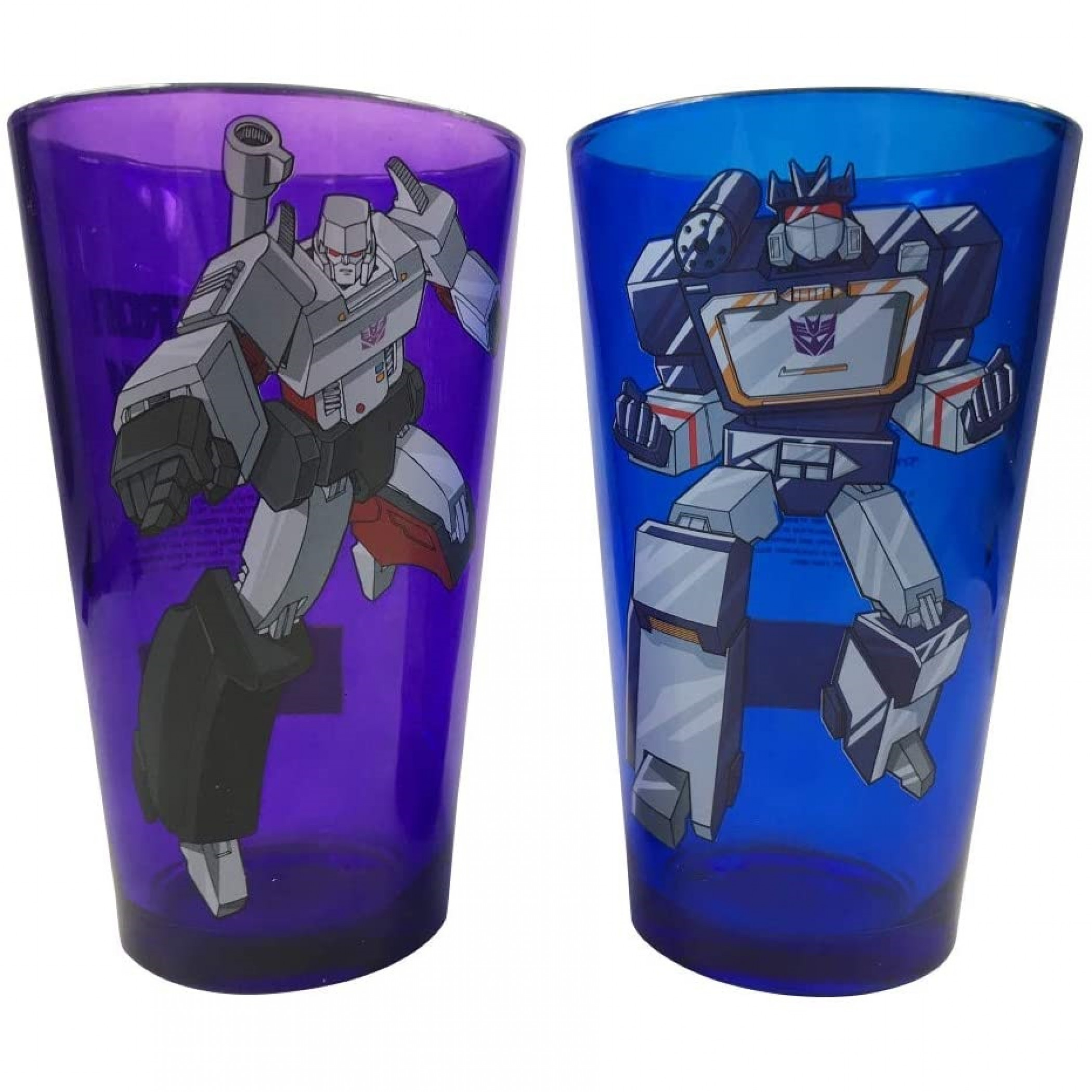 Transformers Classic Megatron & Soundwave 2-Piece Pint Glass Set