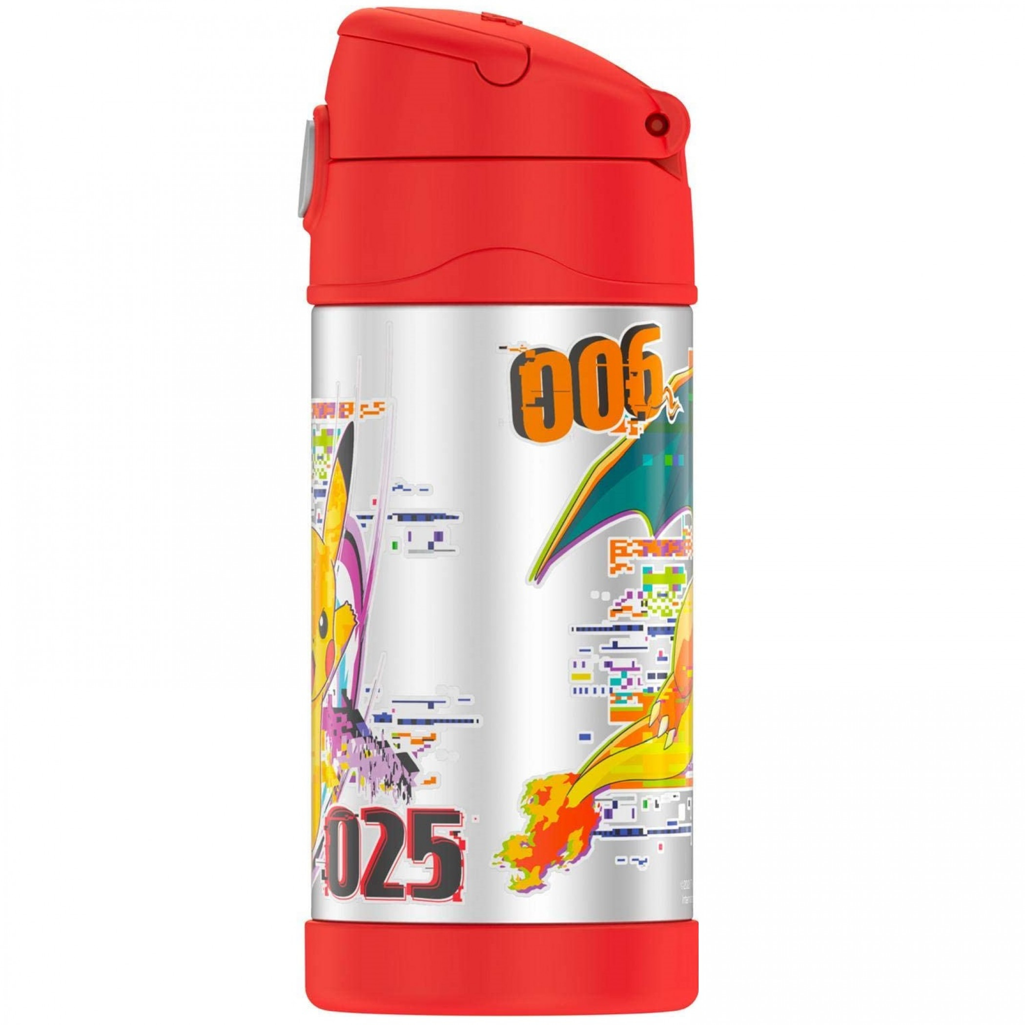 Thermos - Vac Insulated 12Oz Straw Bottle - Pokemon
