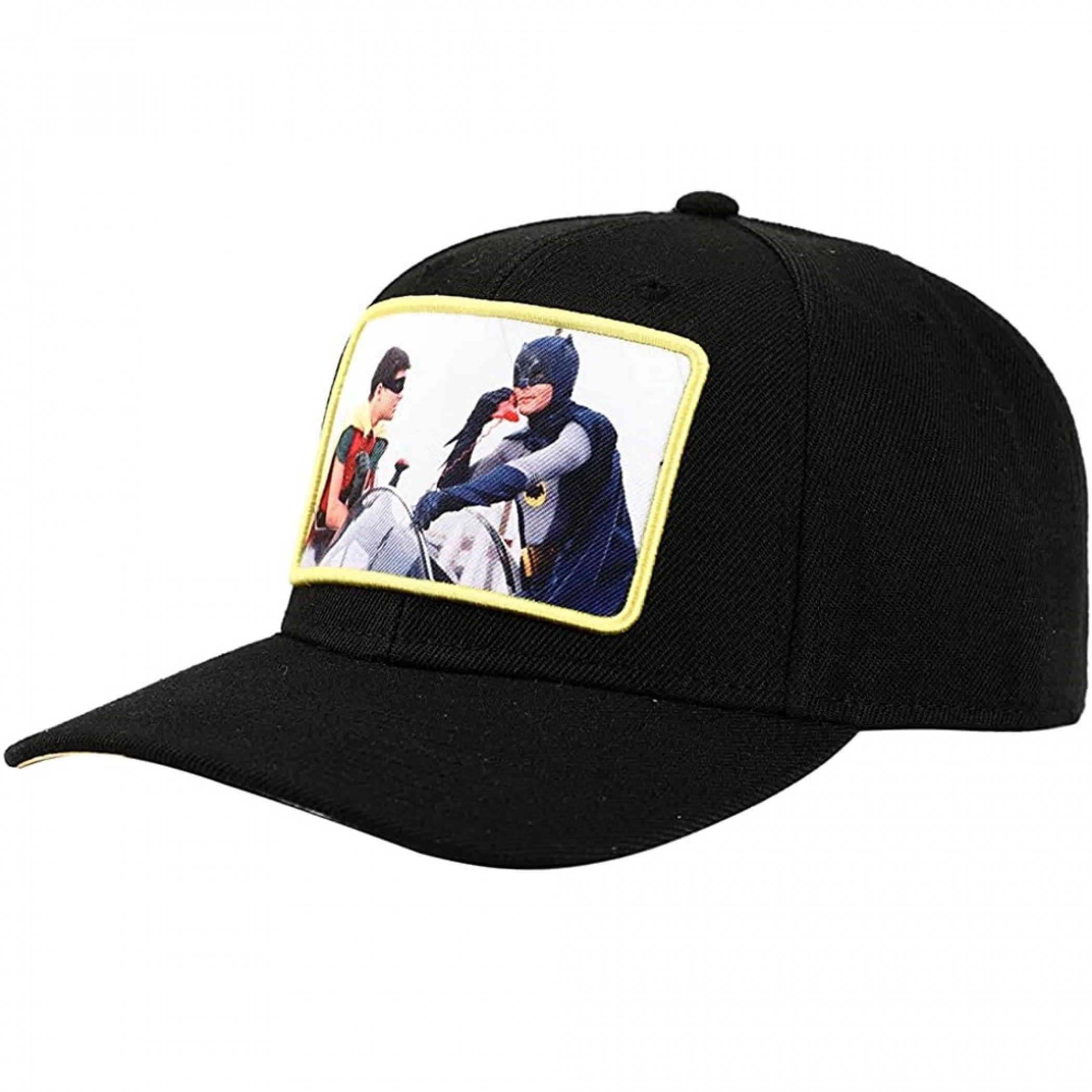 DC Comics Batman 1960's Batman & Robin Bat Phone Image Snapback Hat