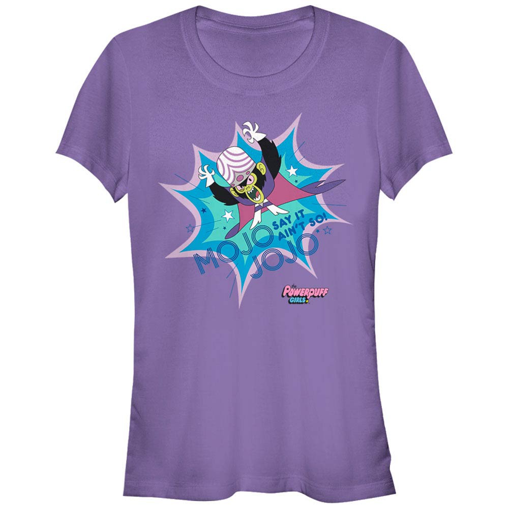 Power Puff Girls Mojo Jojo Say it Ain't So Purple T-Shirt