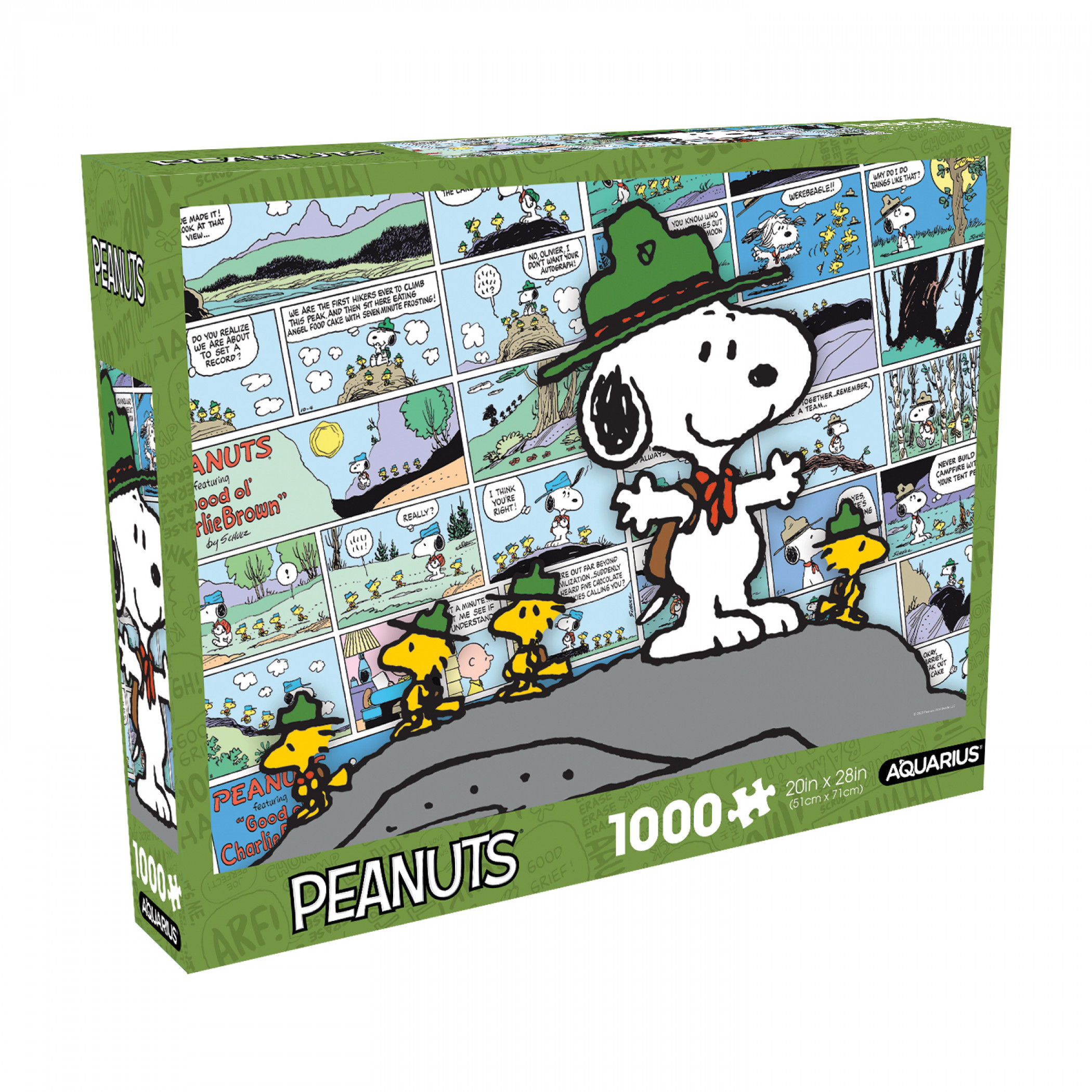 Peanuts Beagle Scouts Strips 1,000 Piece Jigsaw Puzzle
