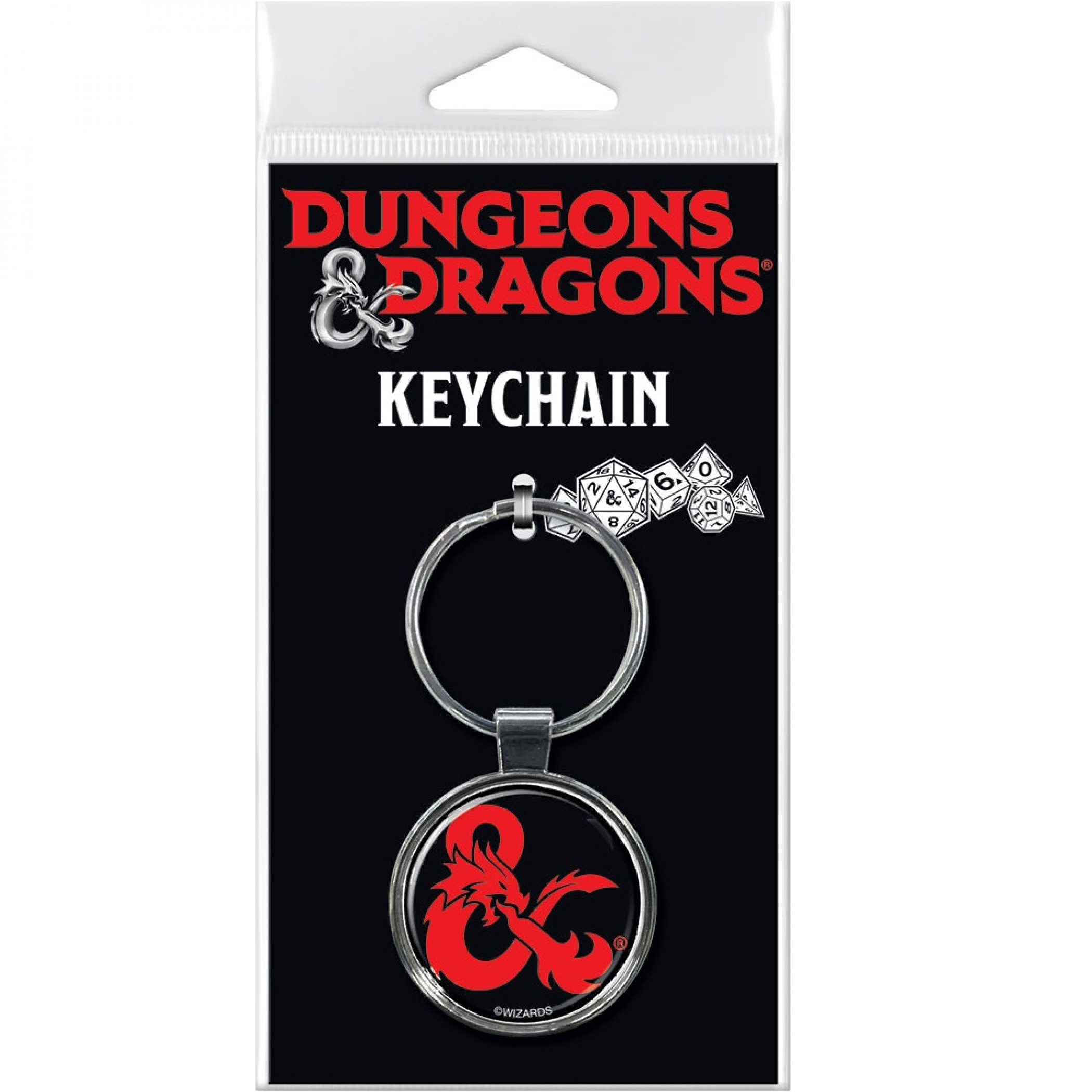 Dungeons & Dragons Logo Keychain