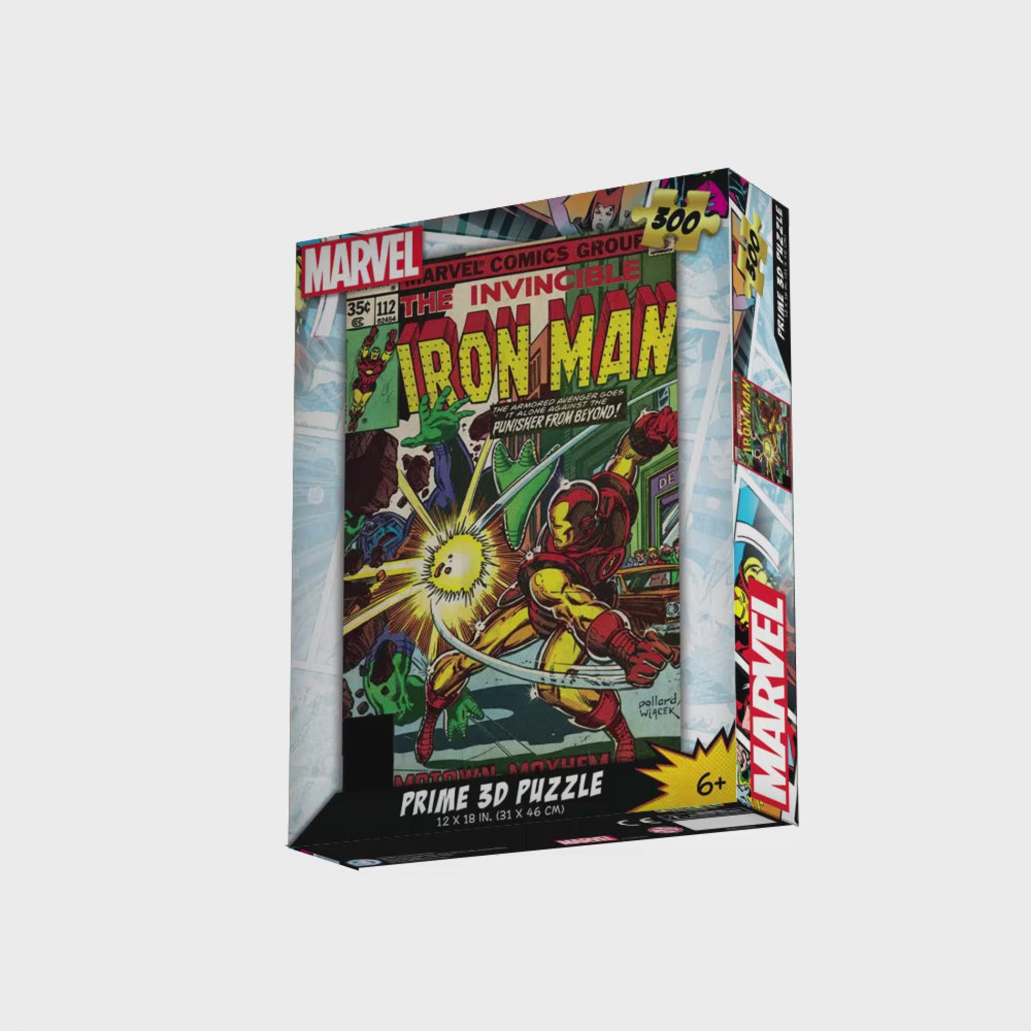 Iron Man #112 3D Lenticular 300pc Jigsaw Puzzle