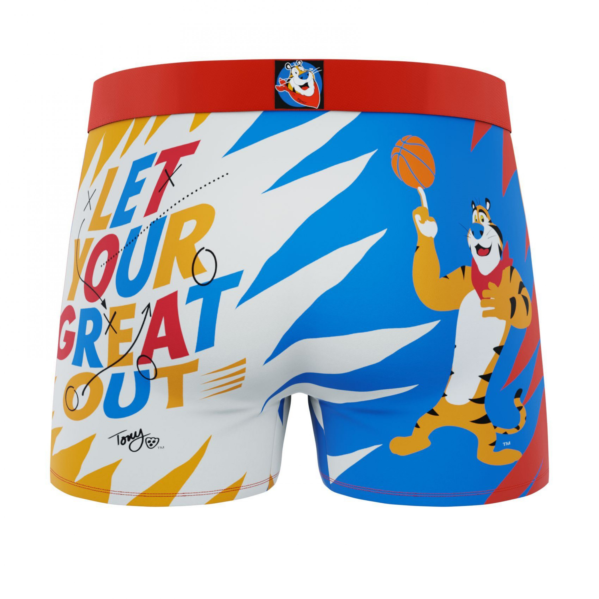 Kellogg's Frosted Mini-Wheats Cereal Box Style Swag Boxer Briefs