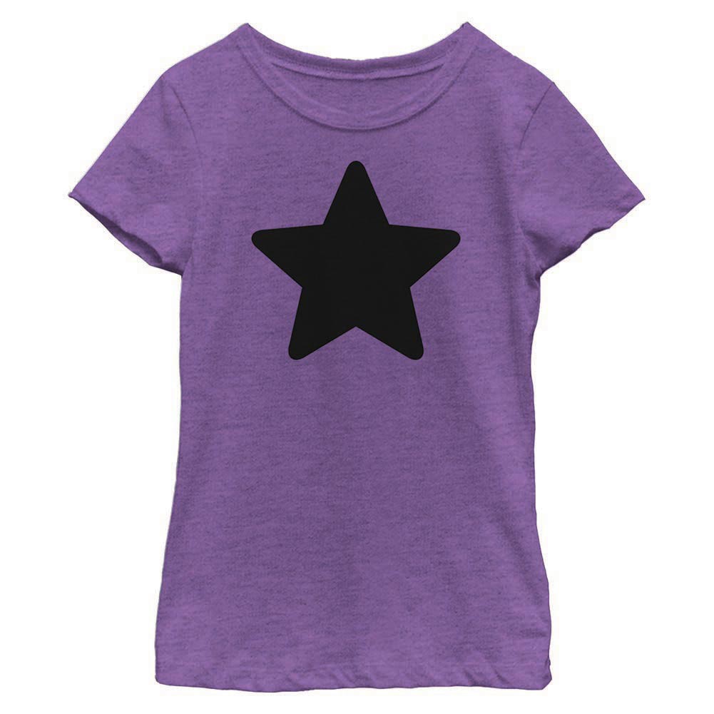 Steven Universe Amethyst Star Purple Youth Girls T-Shirt