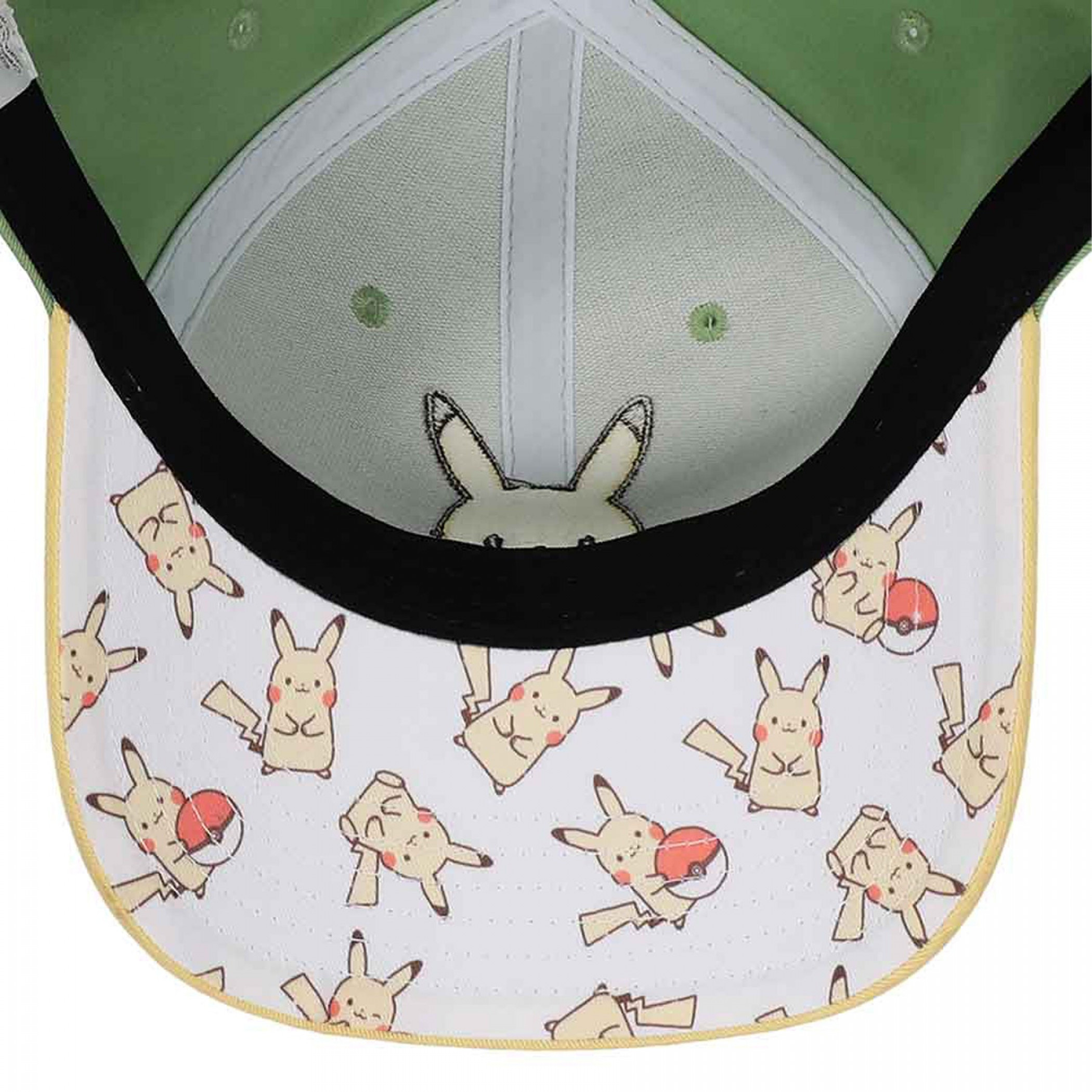 Pokemon Chibi Pikachu Embroidered Adjustable Cap
