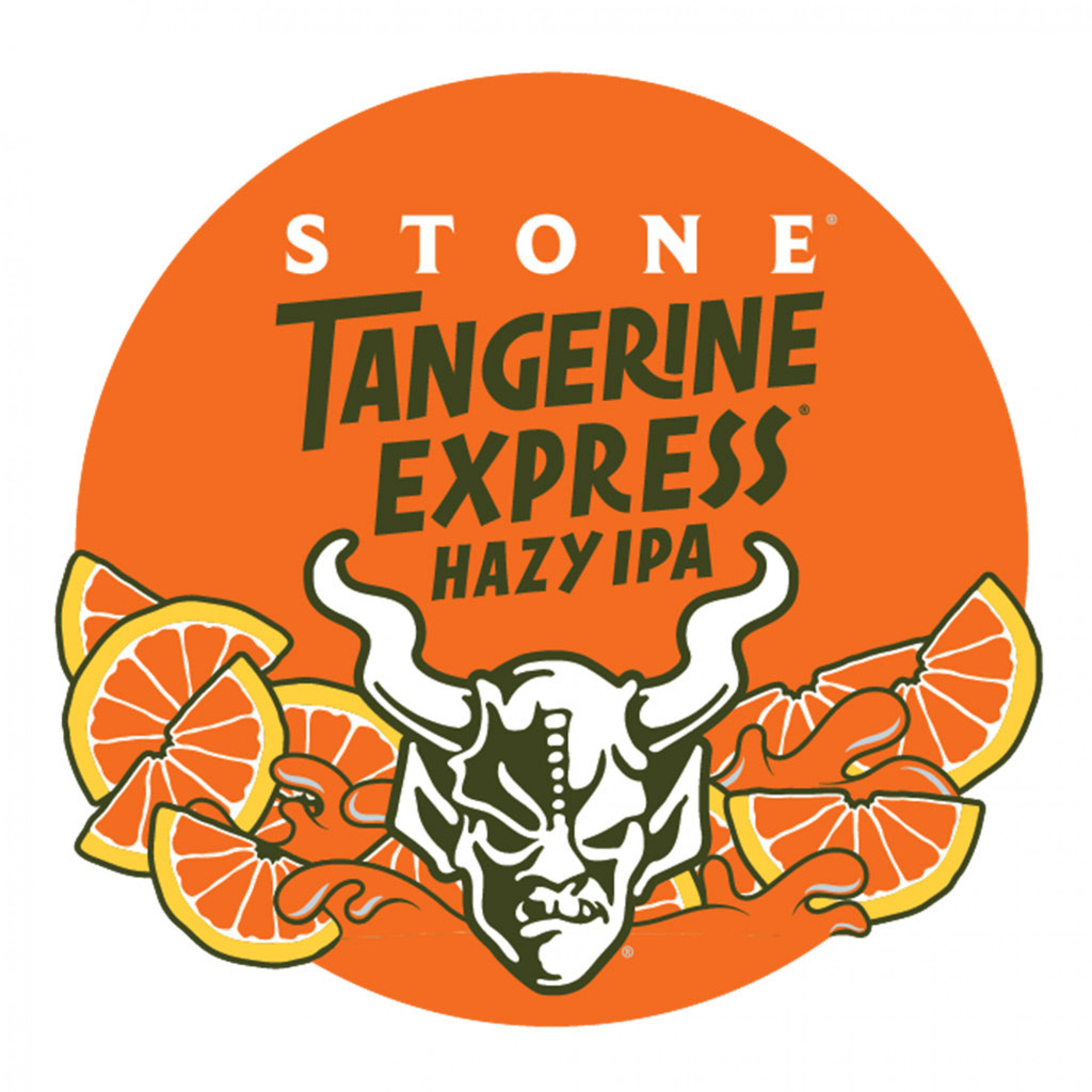 Stone Brewing Tangerine Express Hazy IPA Sticker
