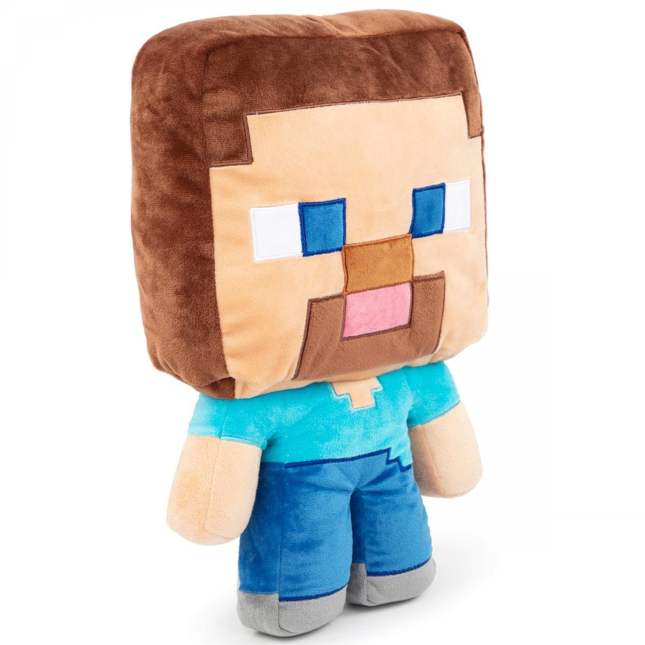 Minecraft Steve Plush Stuffed Pillow Buddy