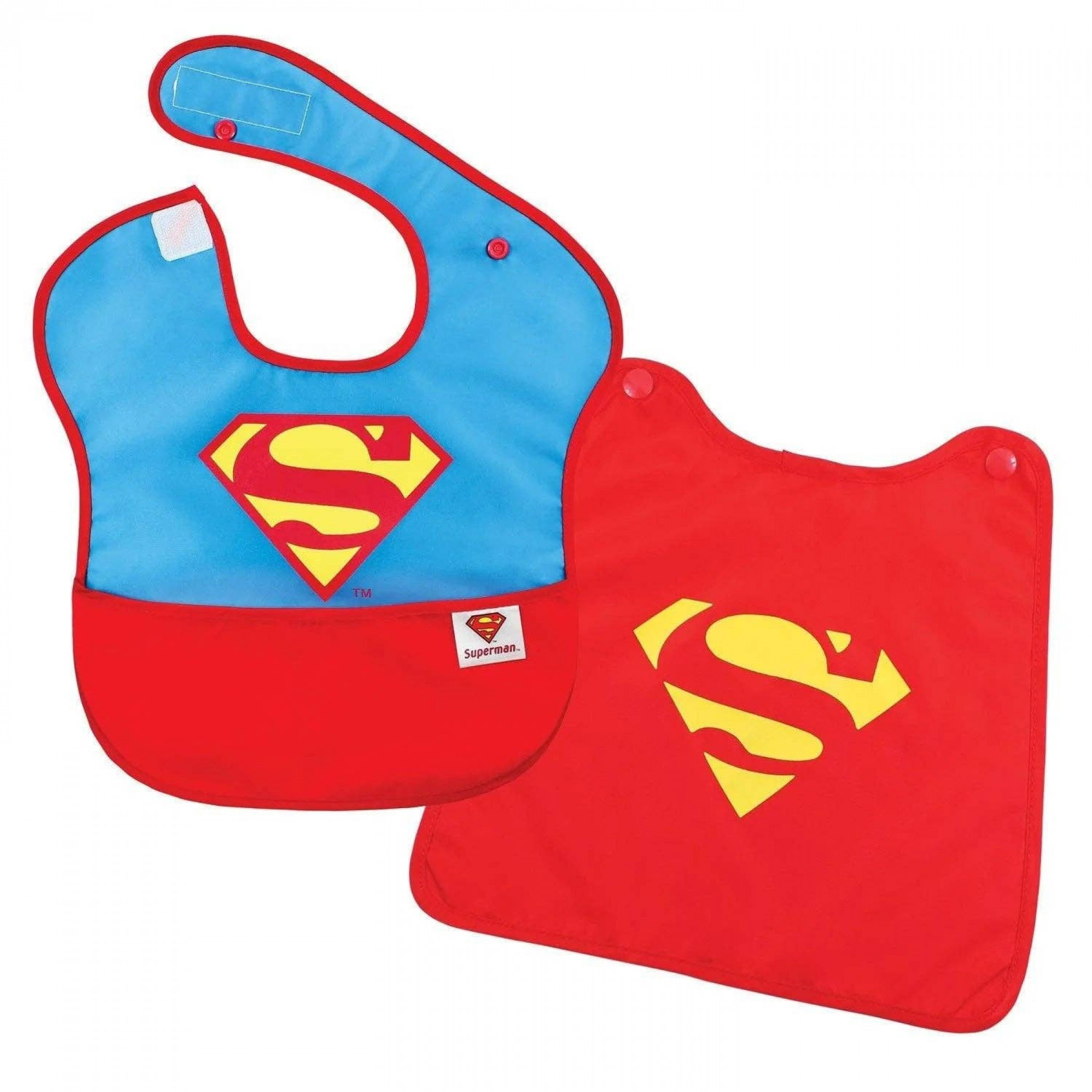 Superman Caped Super Bib